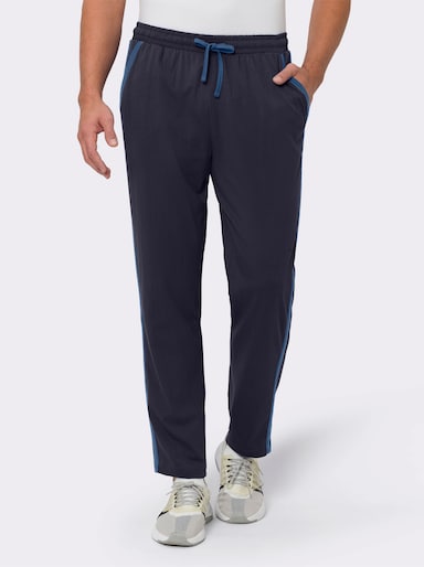 Freizeithose aus Baumwolle - marine