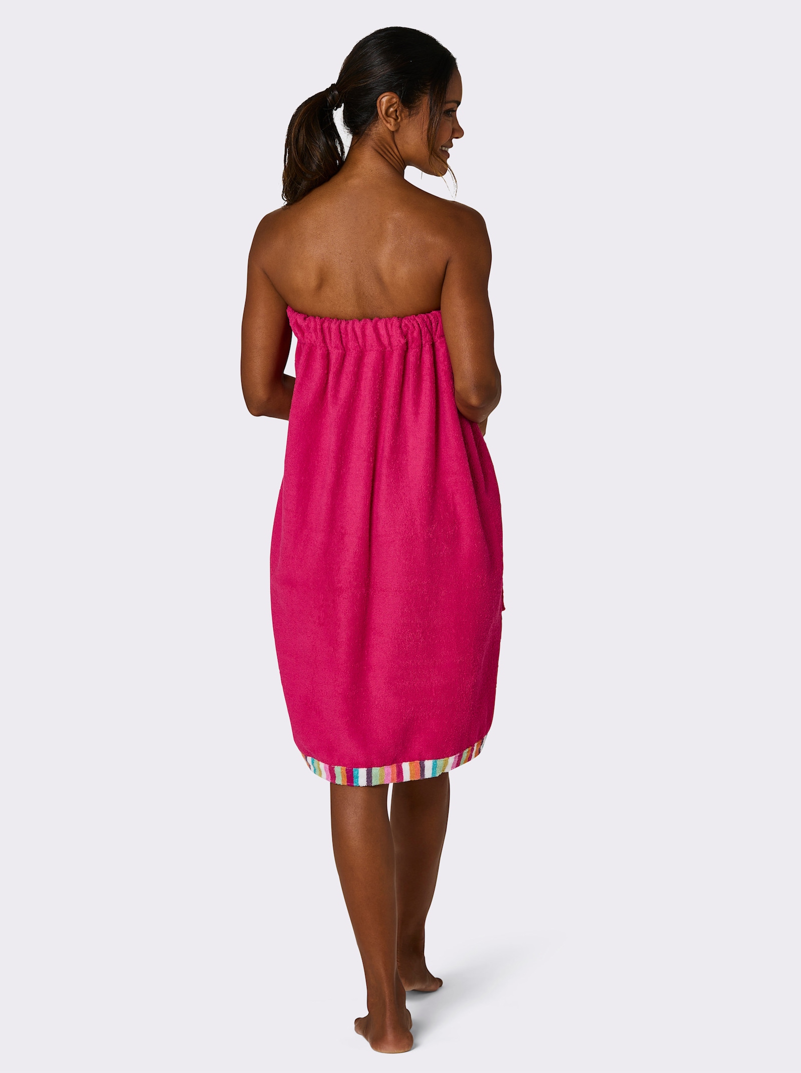 Serviette de sauna - fuchsia