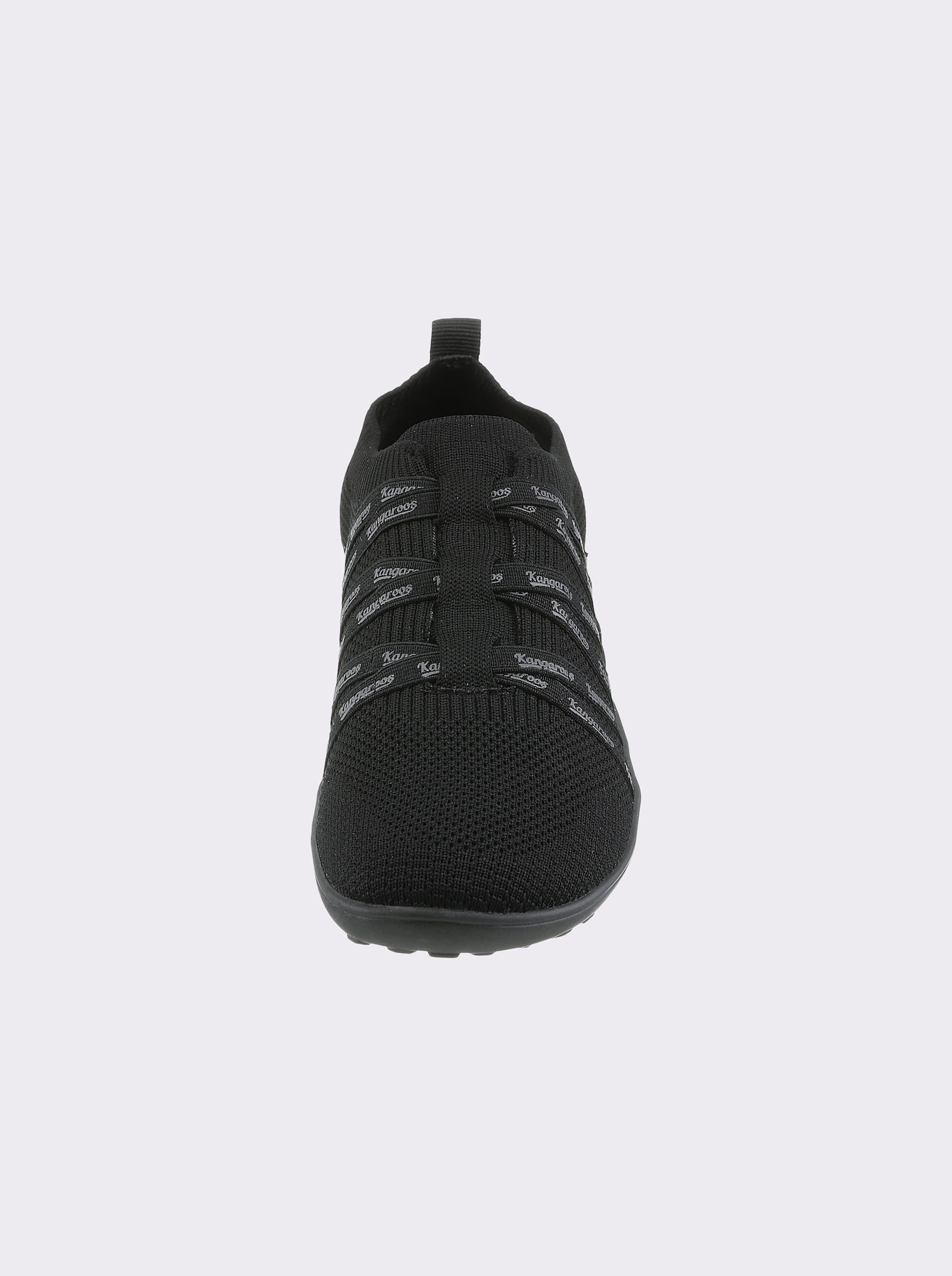 KangaROOS Slipper aus Textil-Material - schwarz