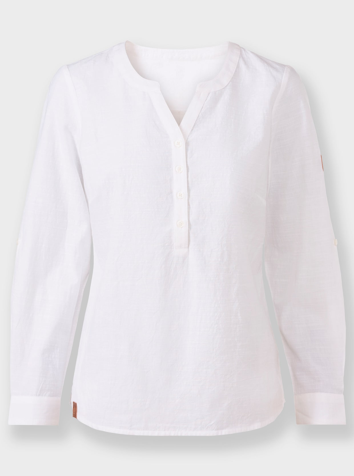 Comfortabele blouse - ecru