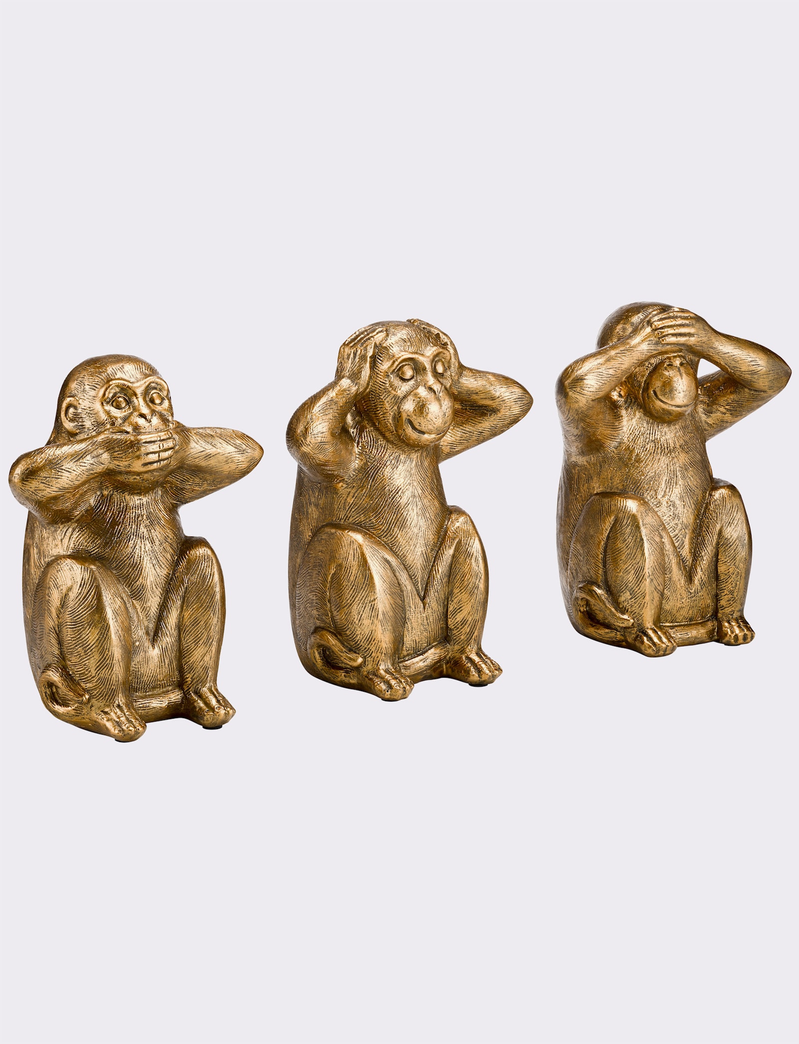 Impressionen Deko-Figur - goldfarben