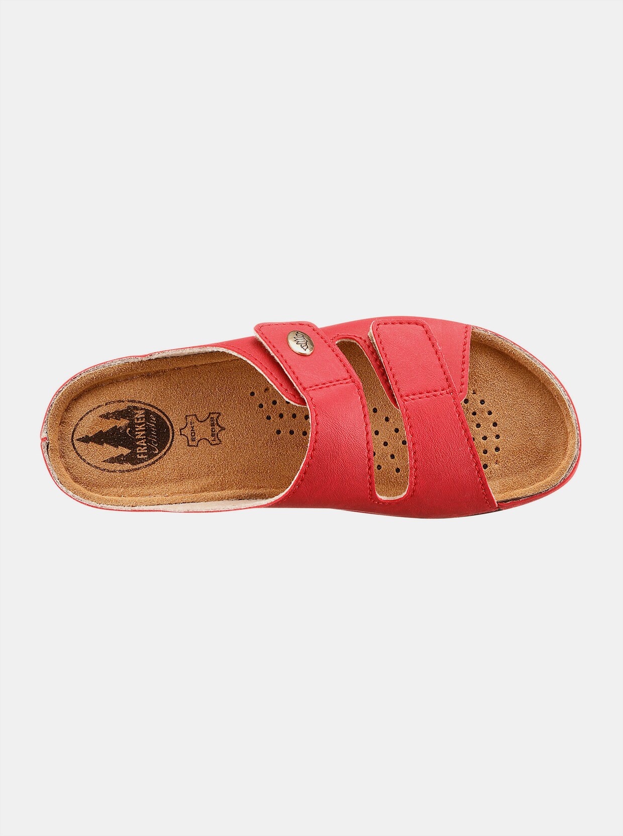 Franken Schuhe slippers - rood