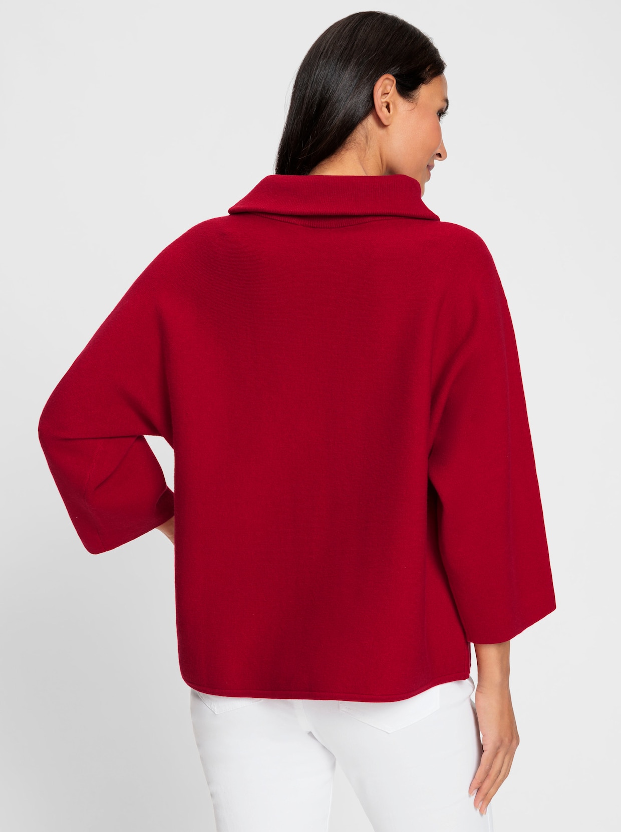 heine Pullover met 3/4-mouwen - rood