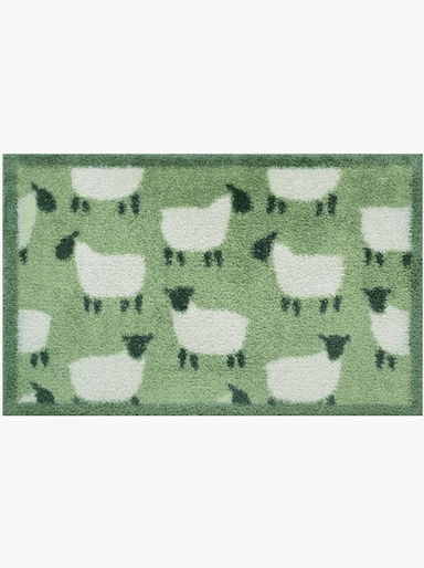 Turtle Mat Fußmatte - grün-ecru