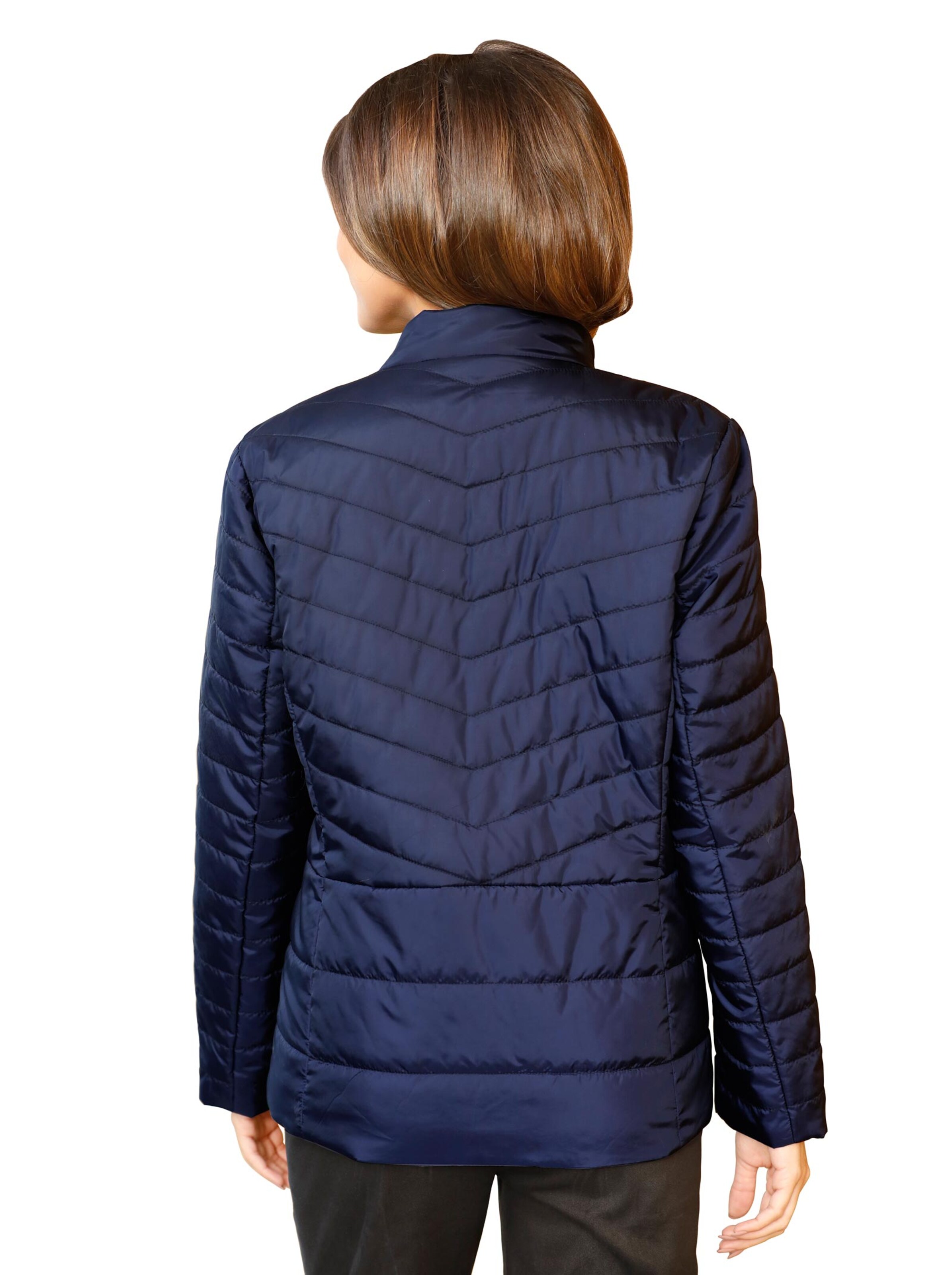 Steppjacke - nachtblau