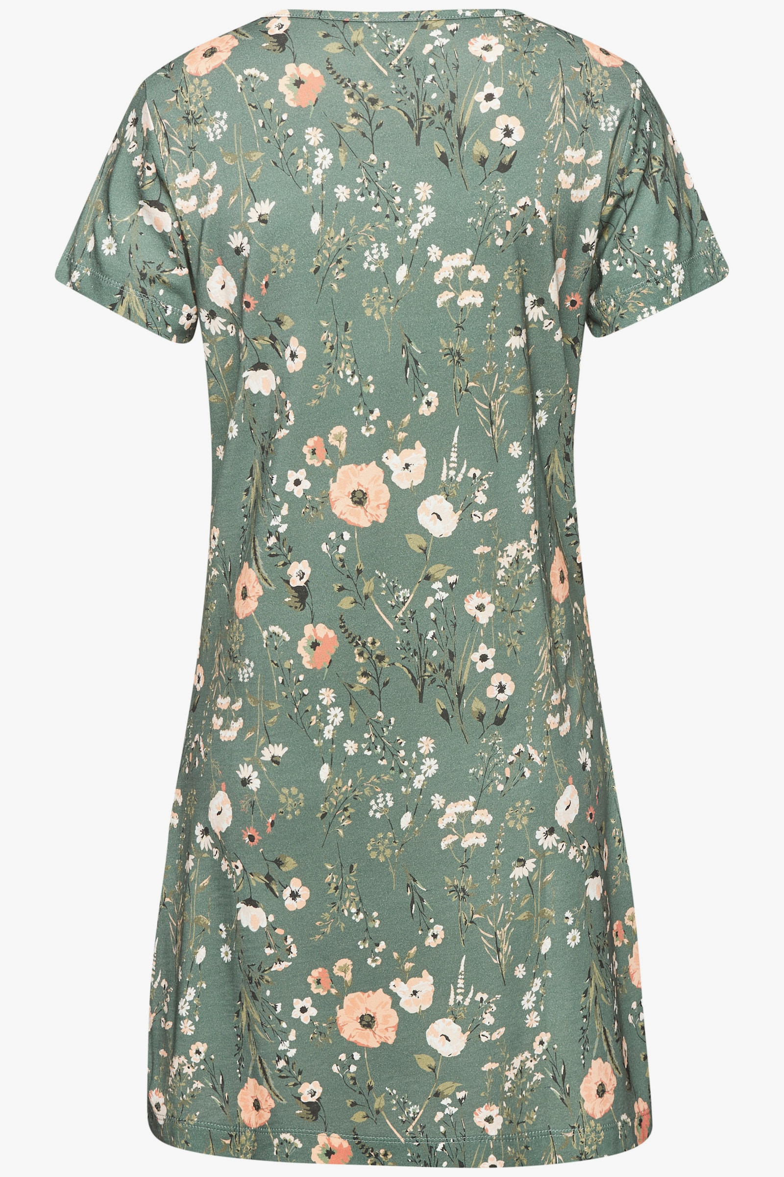 LASCANA Nachthemd - groen gedessineerd