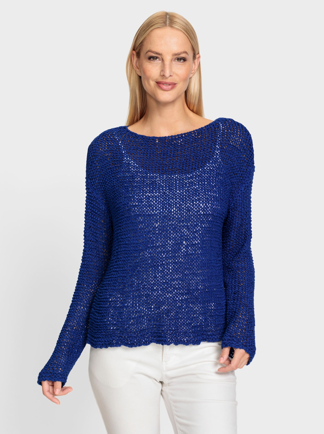 heine Pullover - royalblau