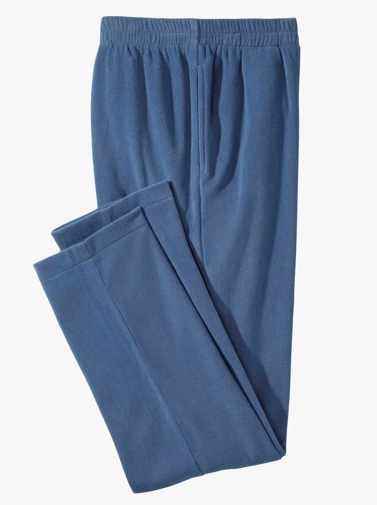 Flaušové nohavice - modrá