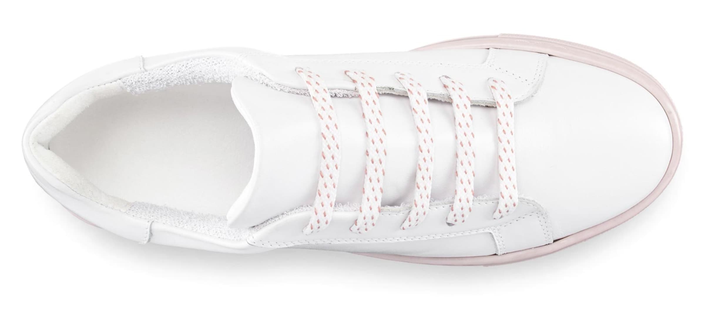 Schuhe Sneakers Elbsand Sneaker in weiß-rosé 