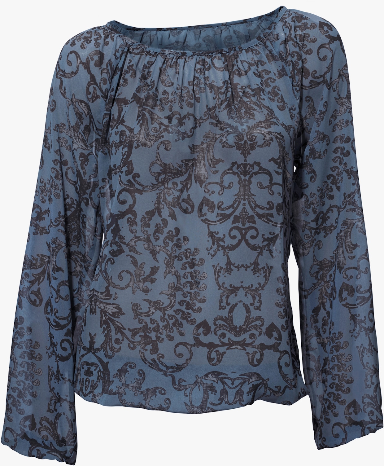 heine Blouse met print - jeansblauw