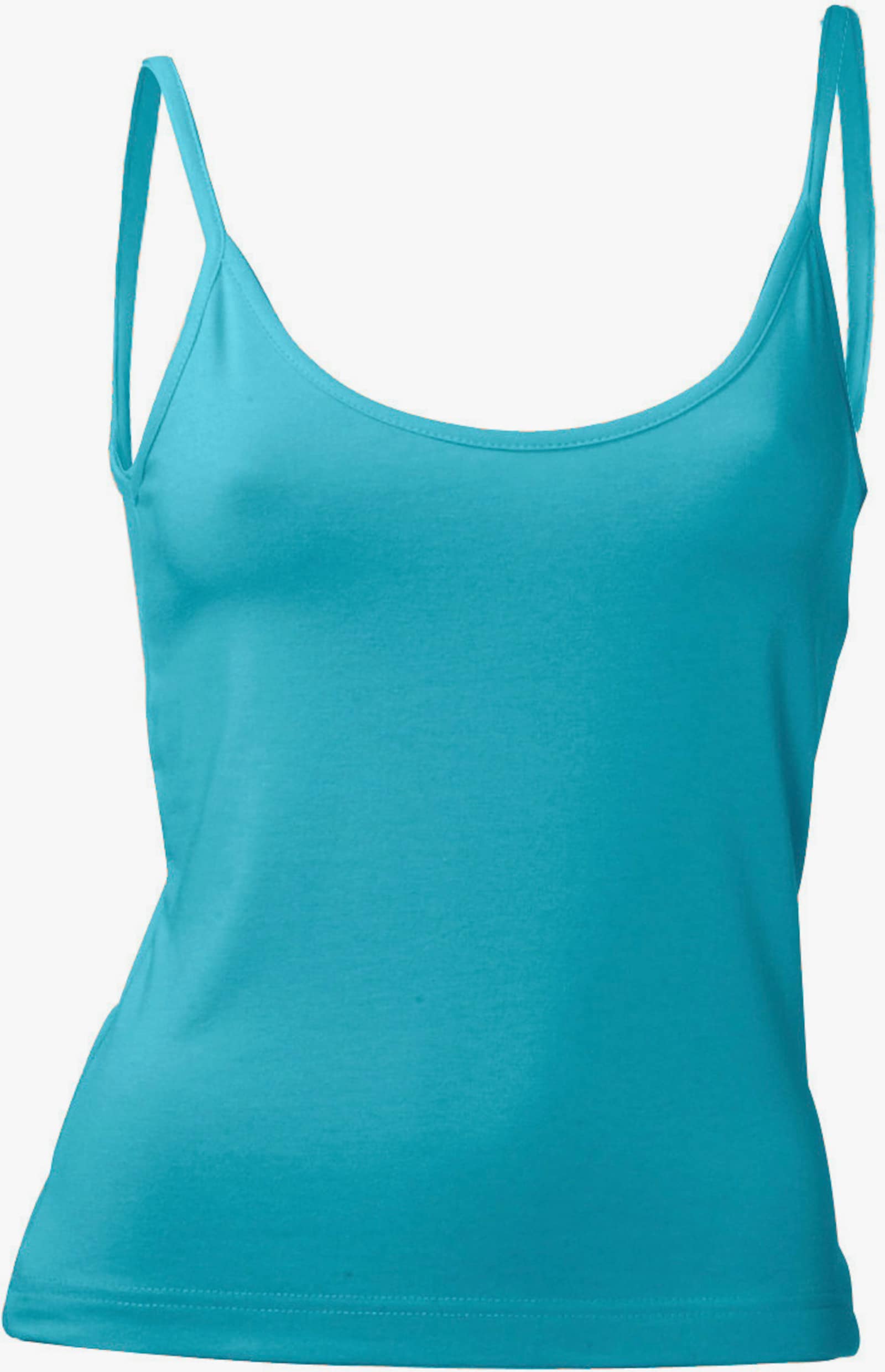 heine Spaghettitop in figurbetontem Schnitt - aqua