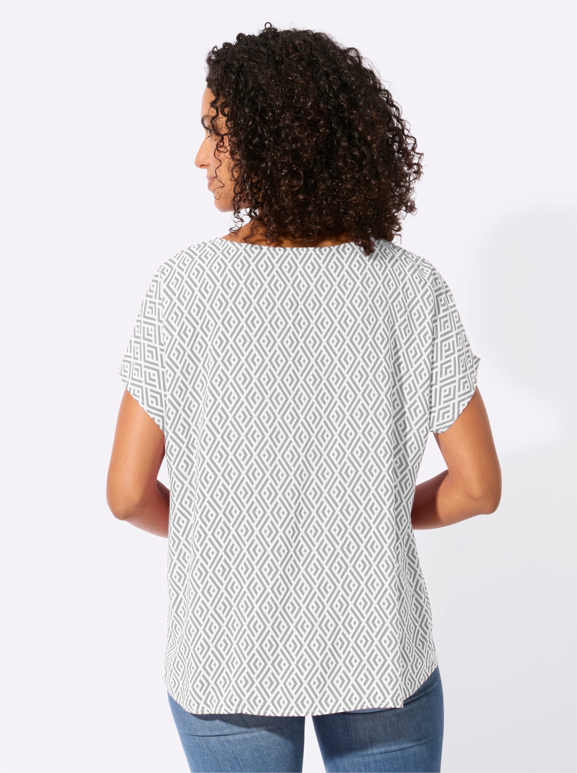 Druckbluse