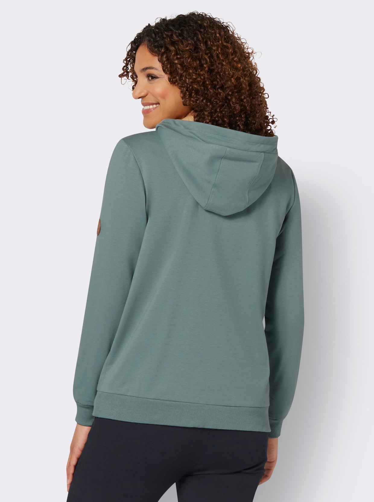 Sweatjacke - jade