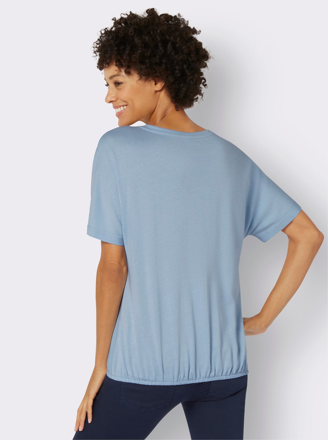T-shirt - lichtblauw