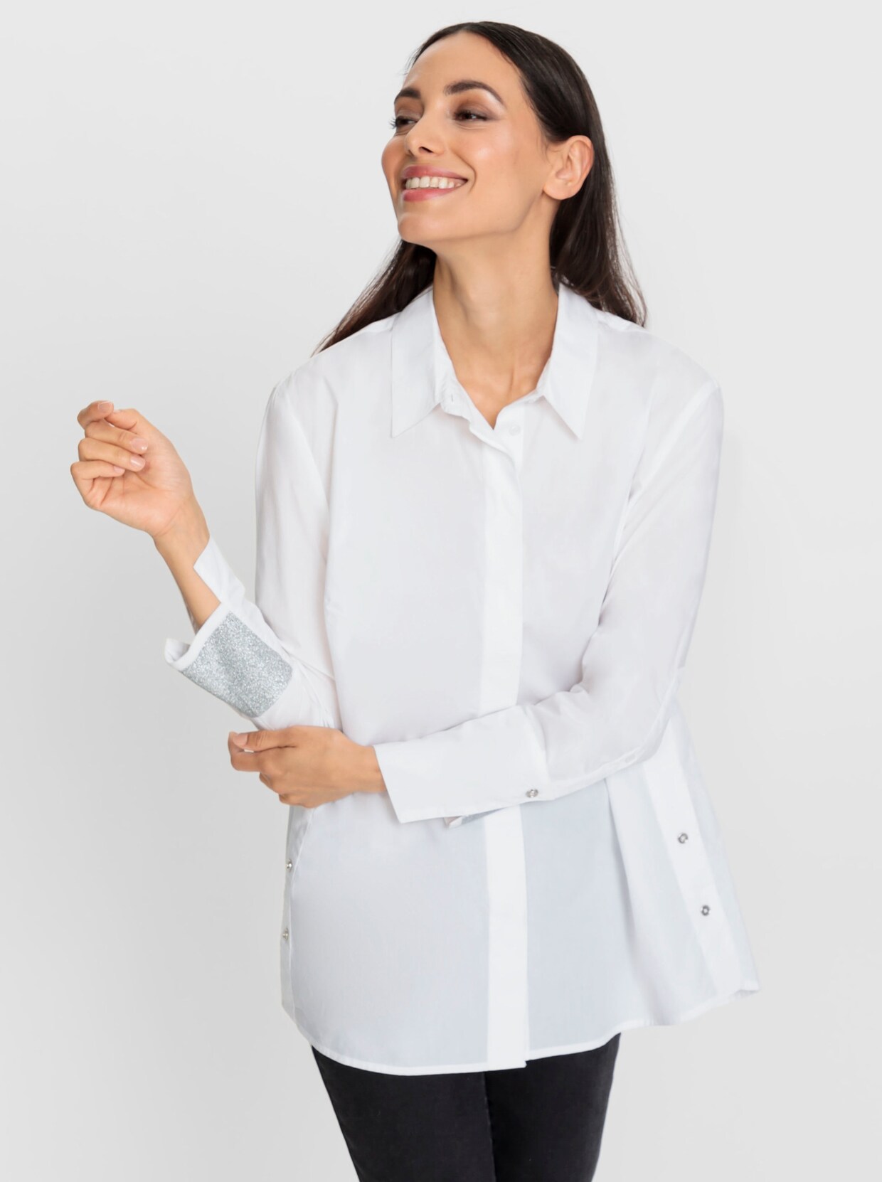 heine Overhemdblouse - ecru