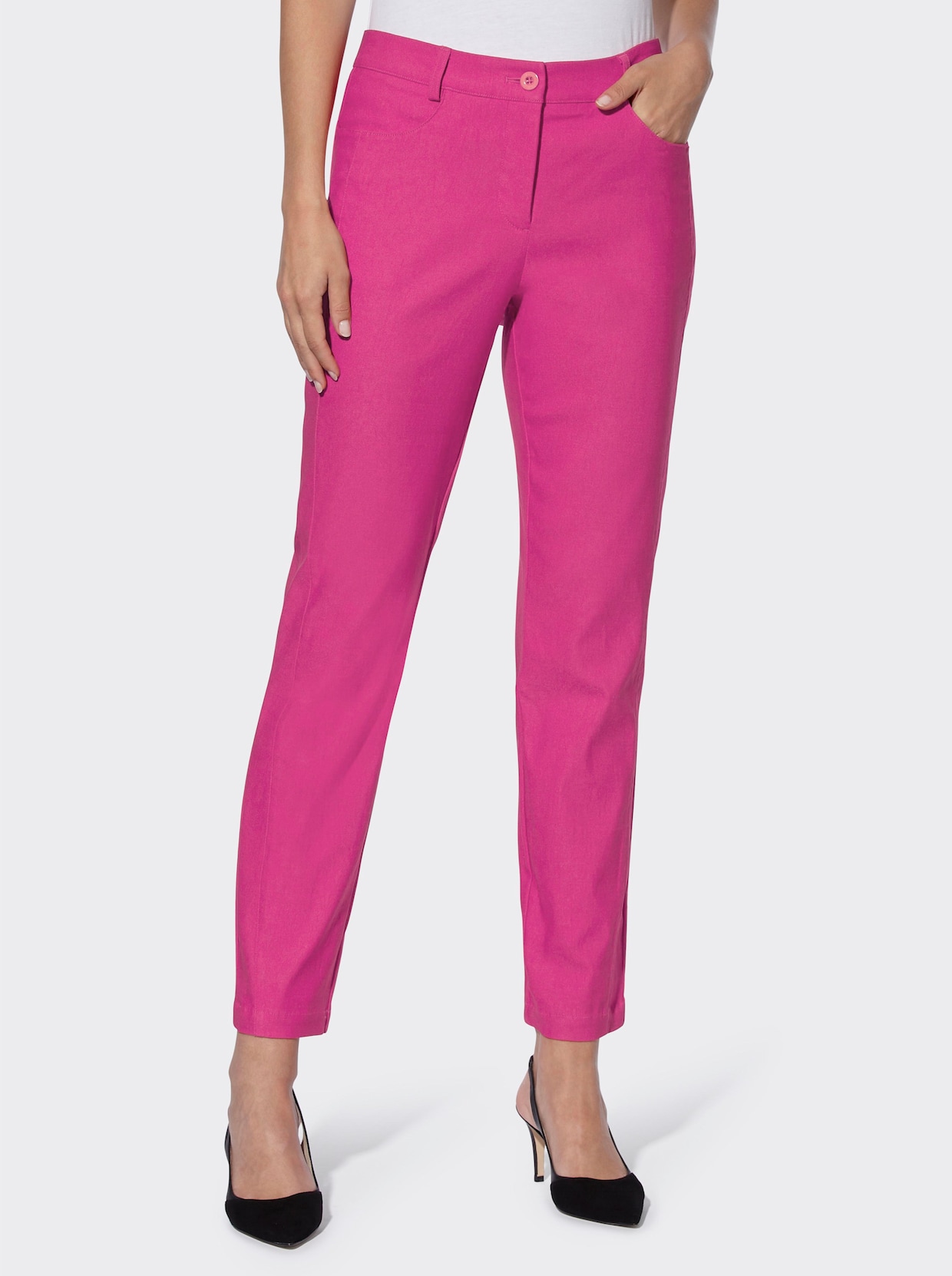 heine Bengalinebroek - fuchsia