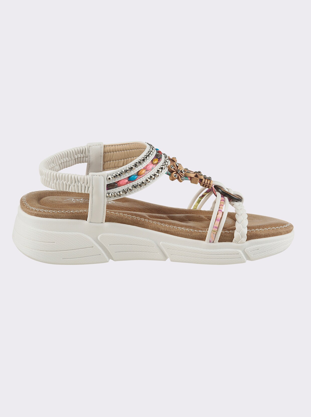 Andrea Conti Sandalette - weiß