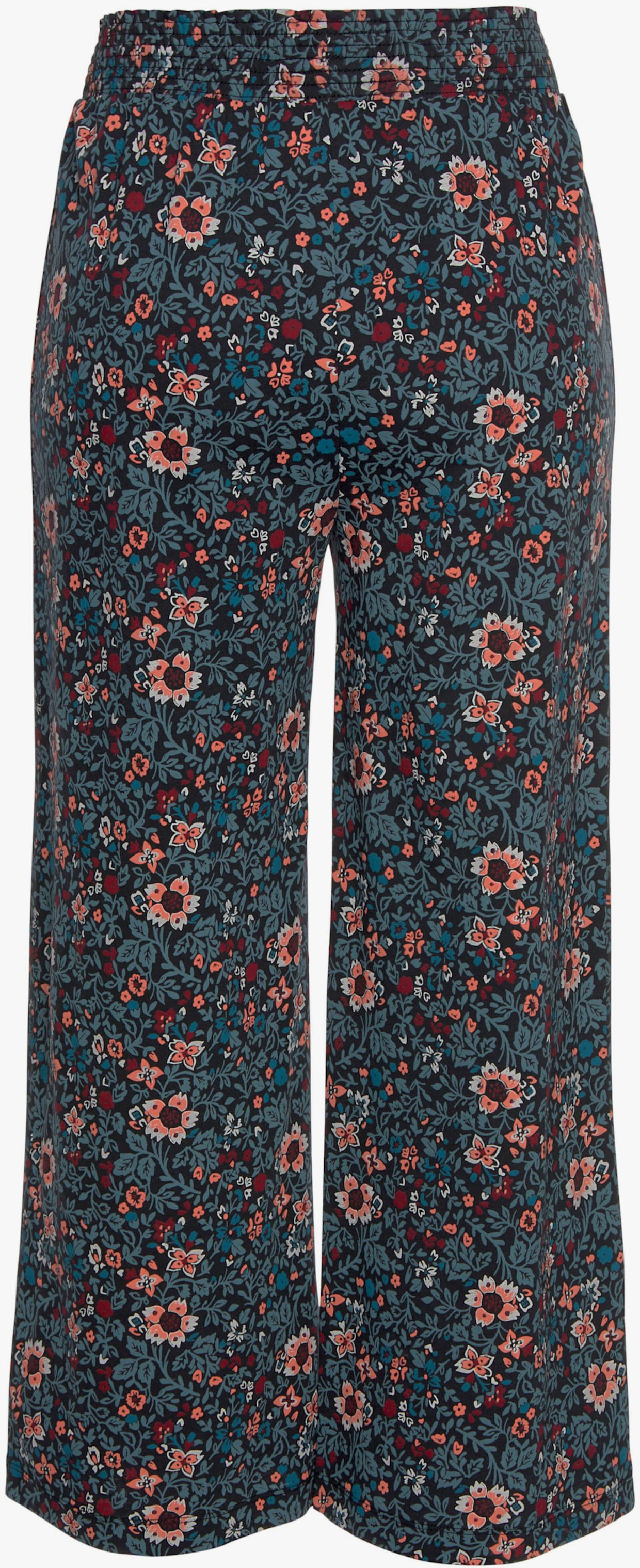 s.Oliver Bas de pyjama - pétrole-à fleurs