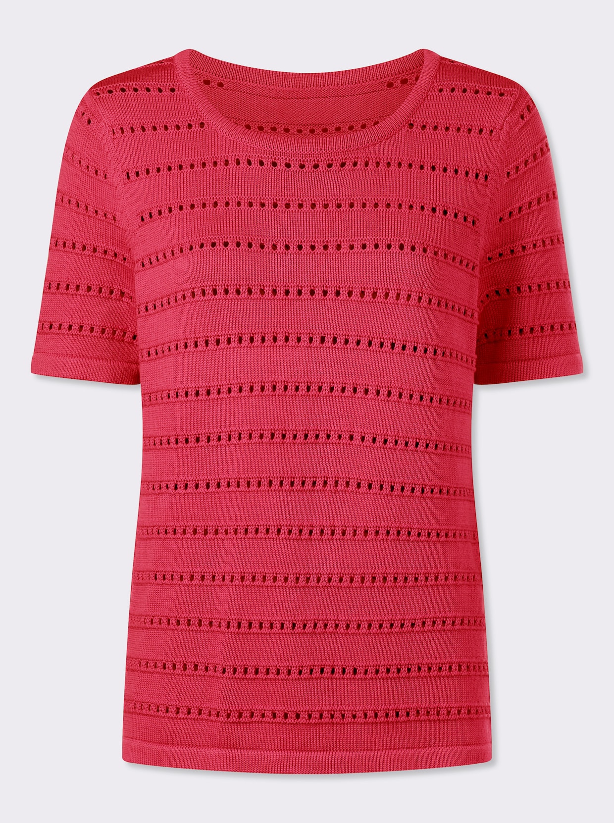 heine Pull ajouré - fuchsia