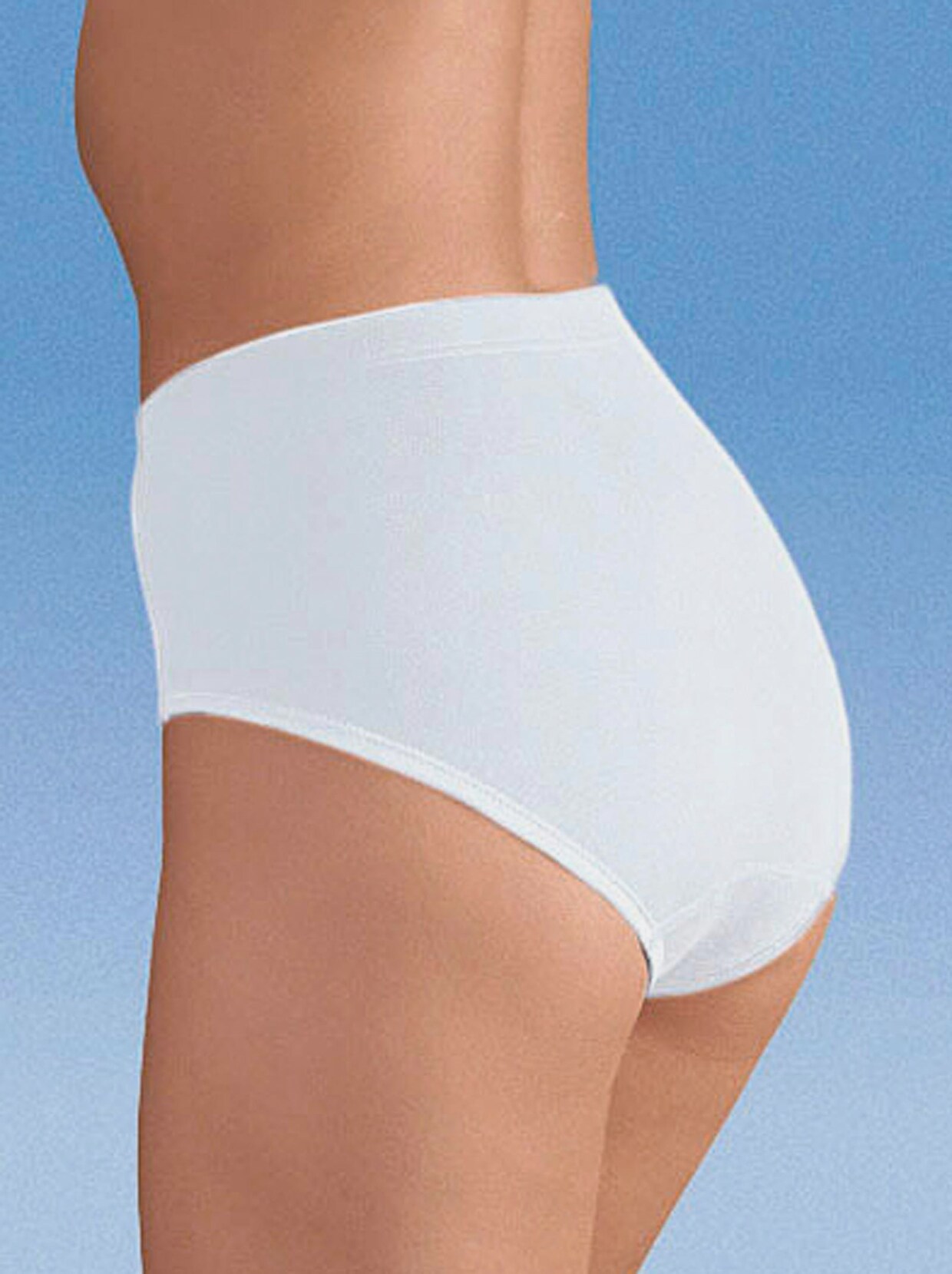 wäschepur Taillenslip - 5x weiß + 5x schwarz