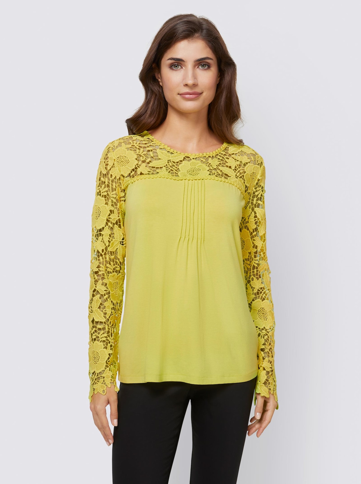 Ashley Brooke Shirt - limone