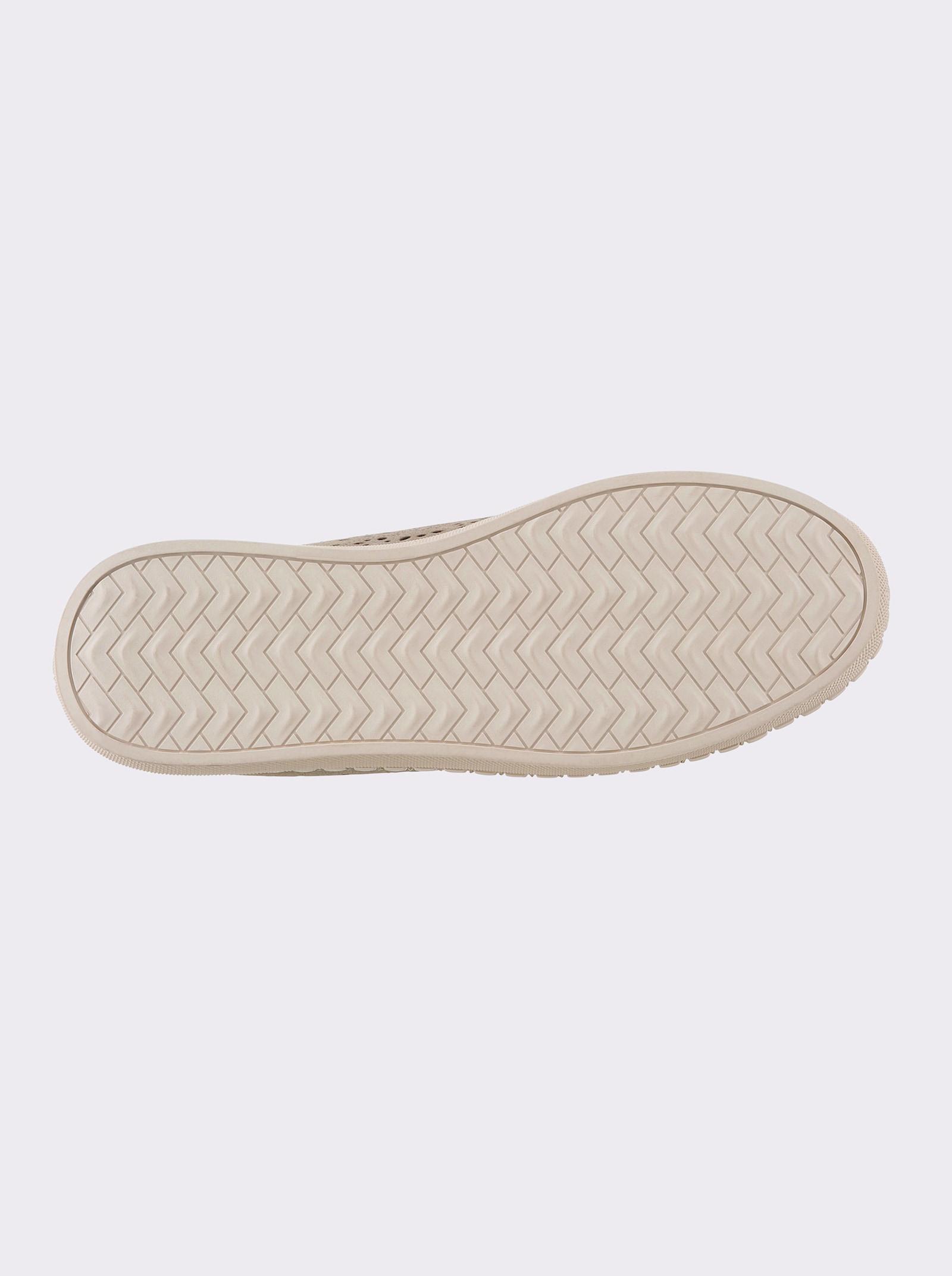 Gemini Schnürschuh mit Perforierung - sand