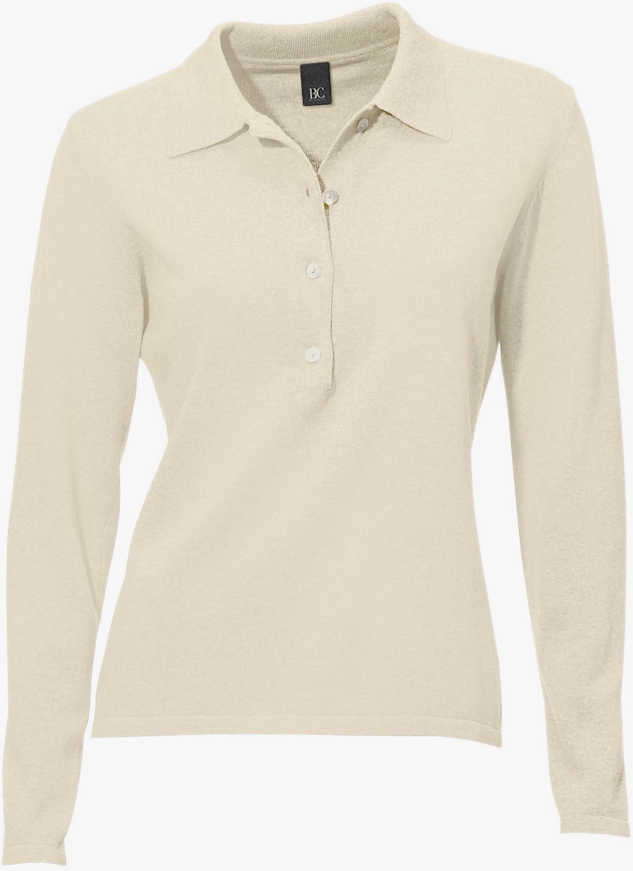 heine Pull polo - offwhite