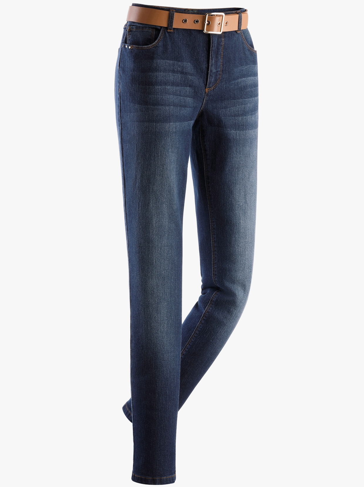 Rechte jeans - dark-blue