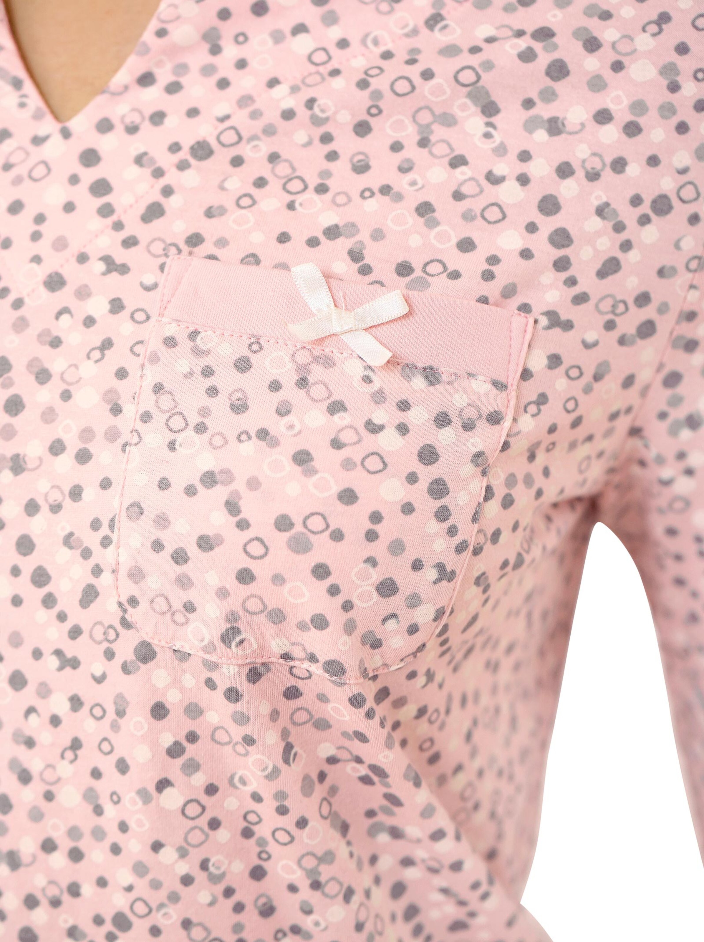 wäschepur Schlafanzüge - grau + rosé