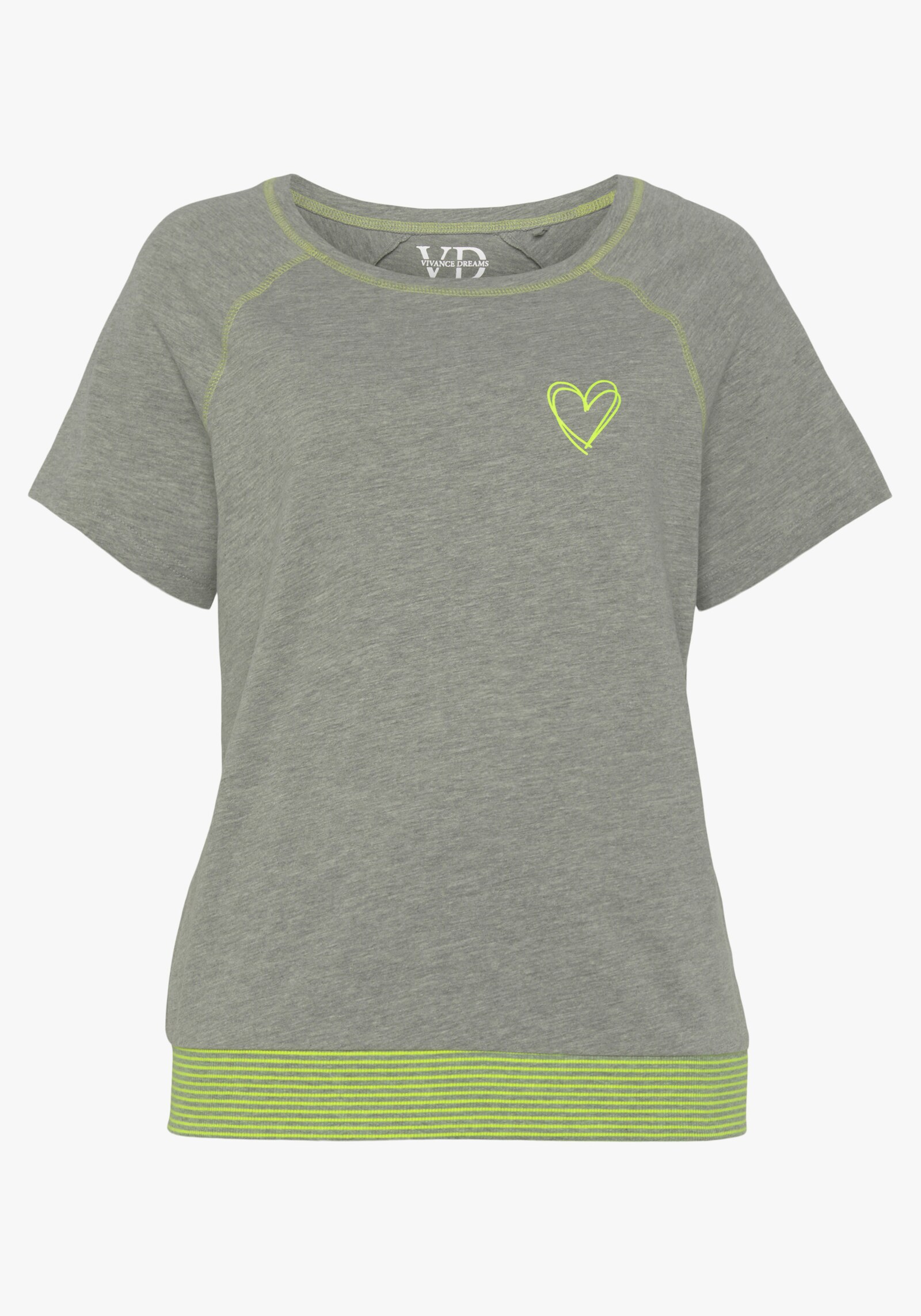 Vivance Dreams Pyjama court - gris clair chiné