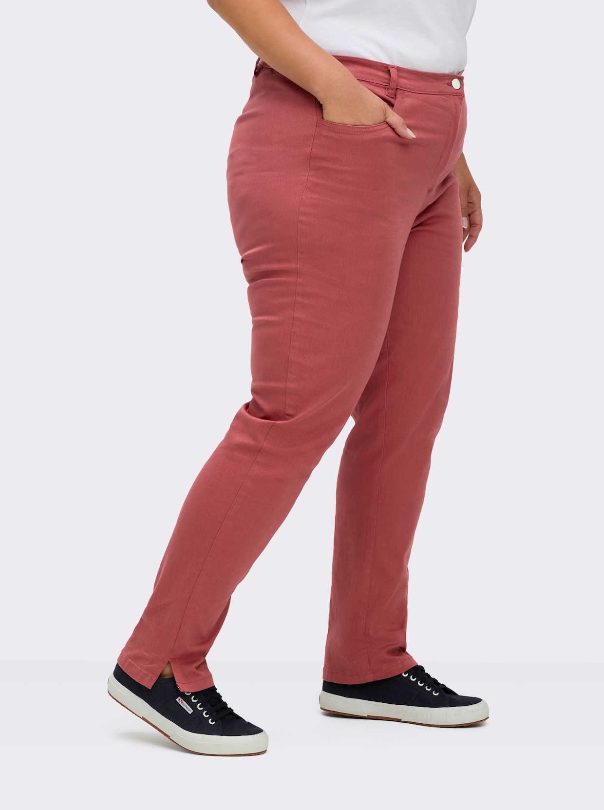 Jeans - rostrot