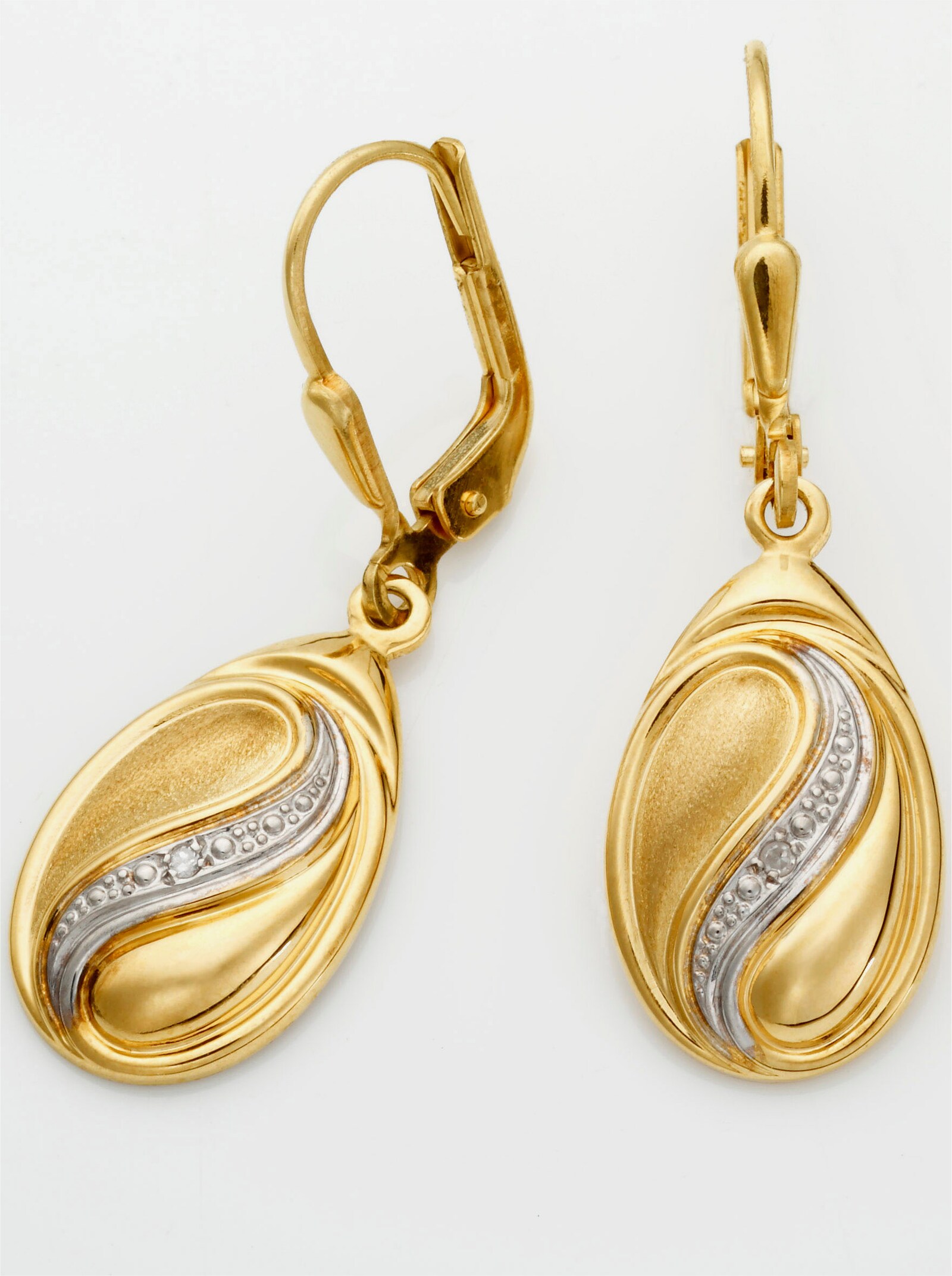 Ohrhänger - Gelbgold 375