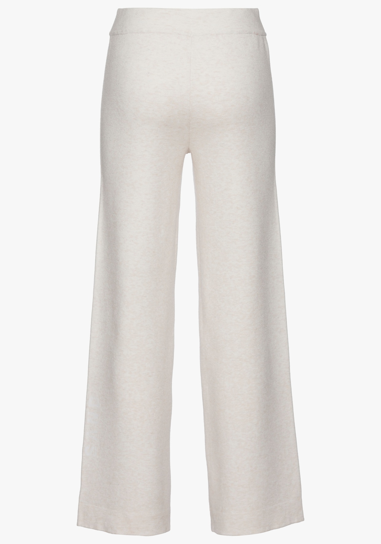 Elbsand Pantalon en tricot - blanc cassé