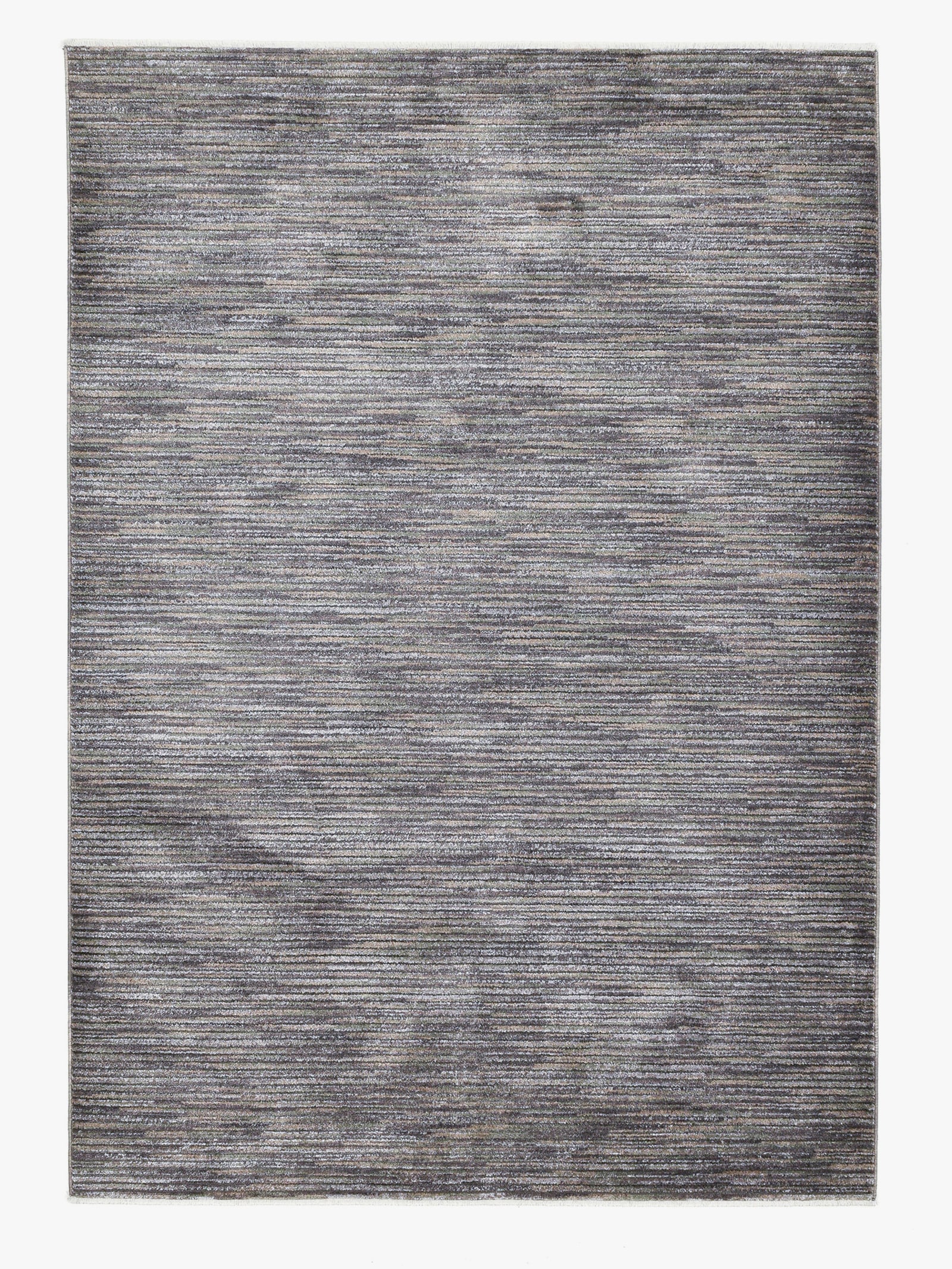 Theko Teppich - dunkelgrau-meliert