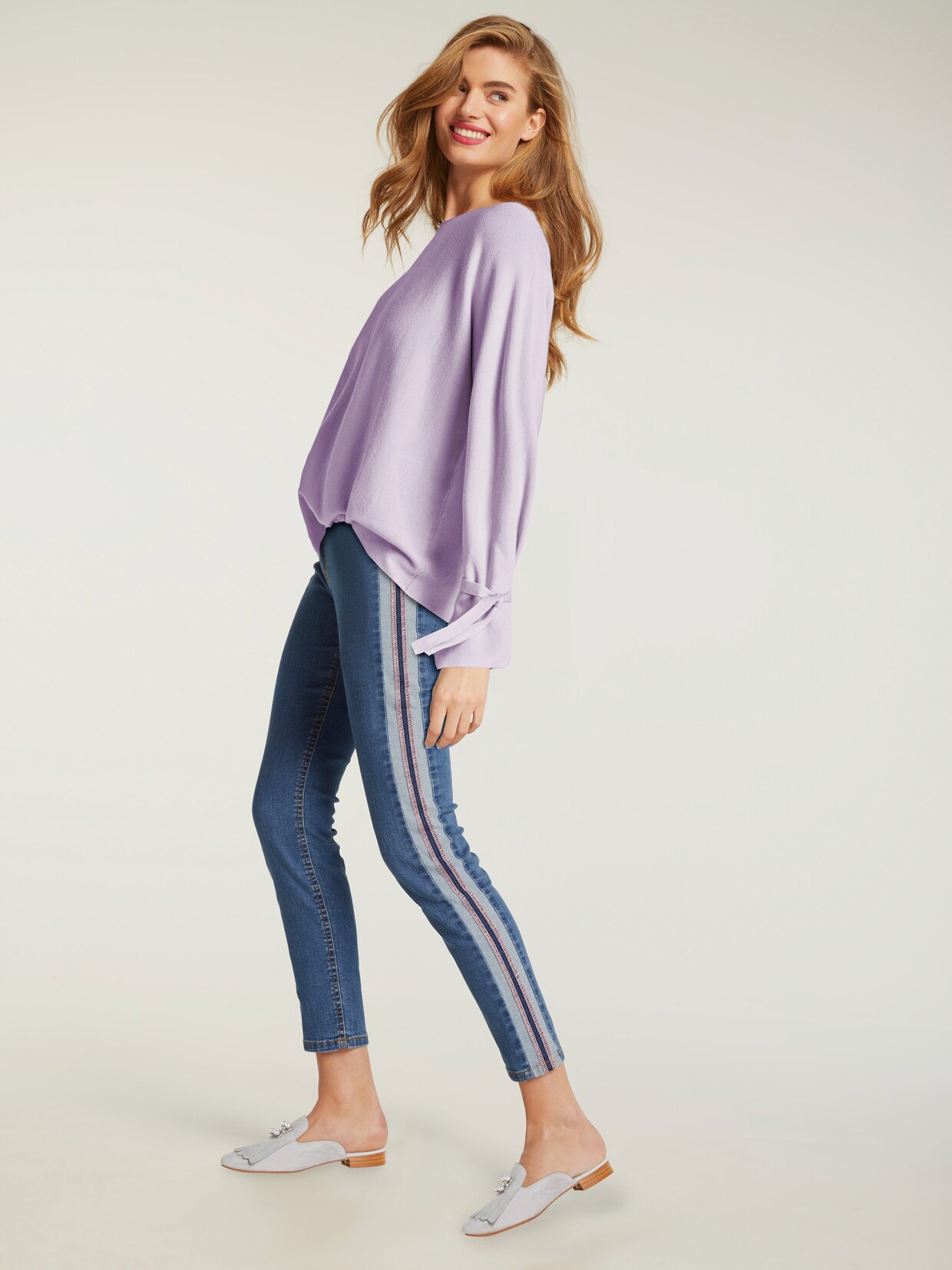 heine Oversized Pullover - flieder