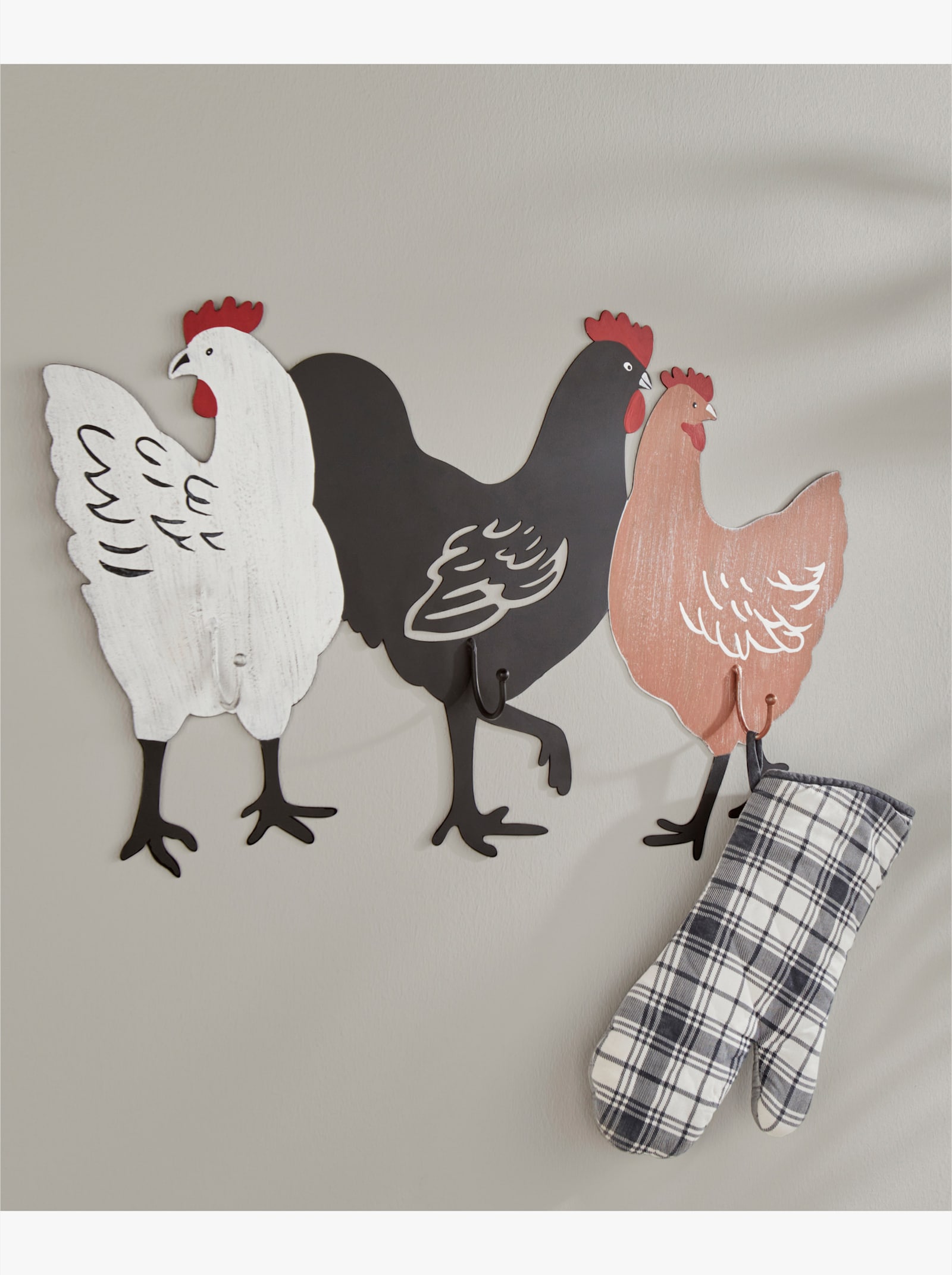 heine home Hakenleiste - schwarz-weiß