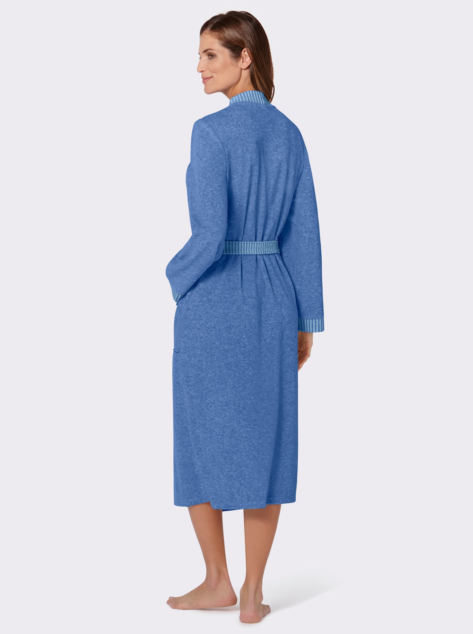 Comtessa Damenbademantel - blau