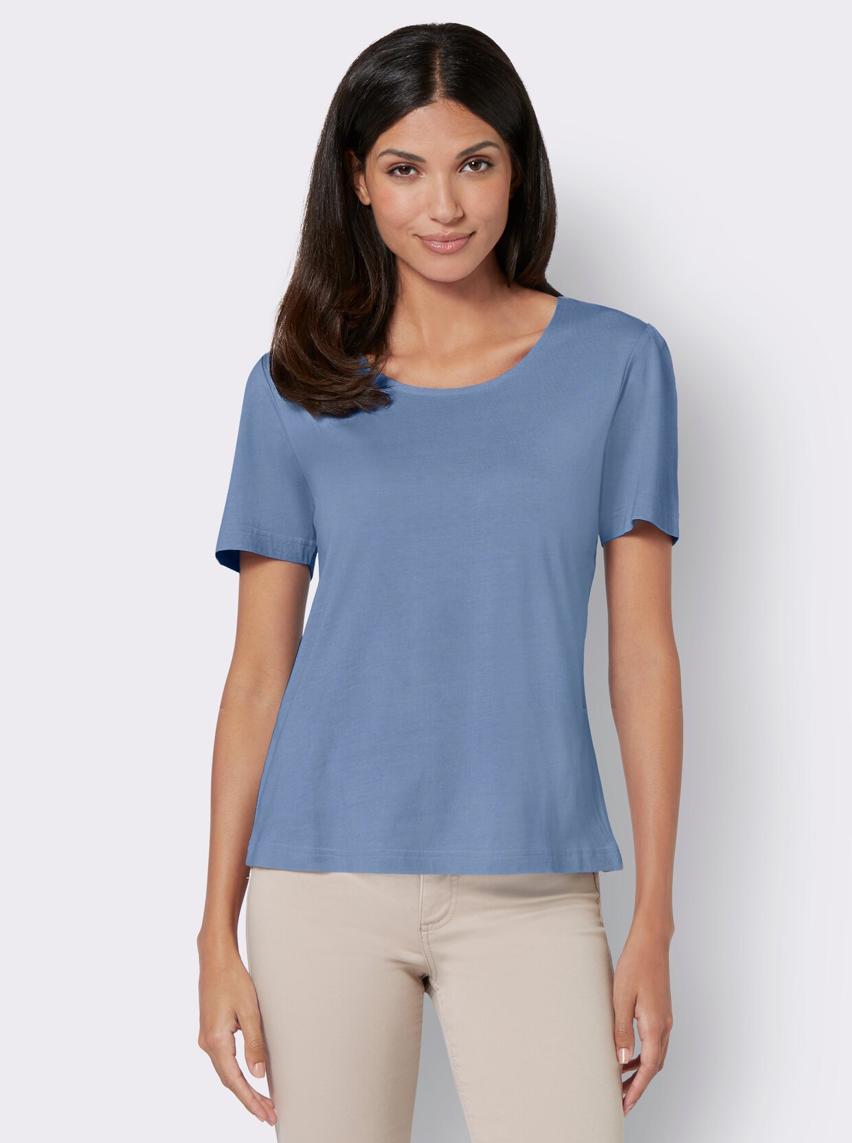 Shirt met korte mouwen - bleu