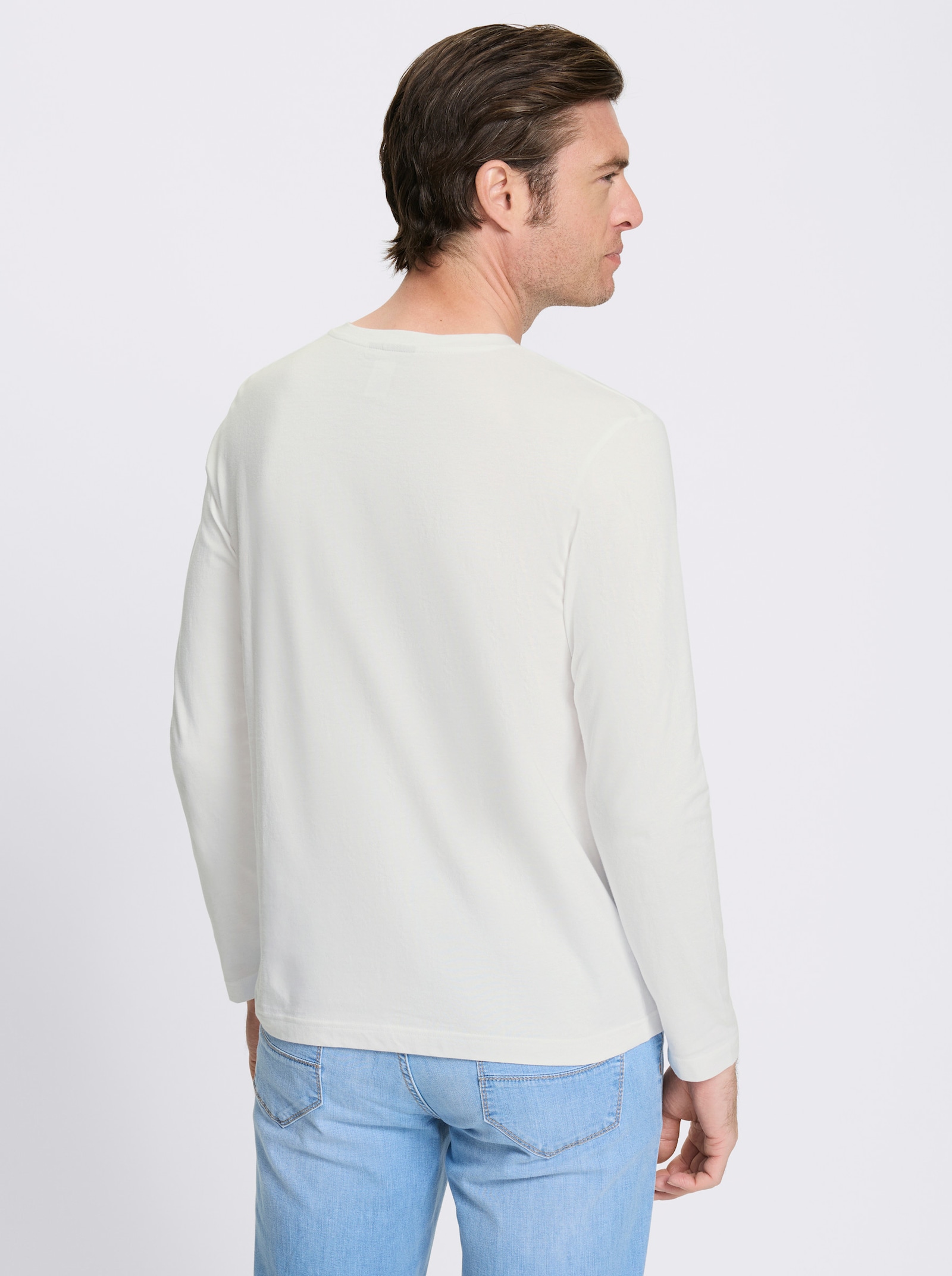 Catamaran Langarmshirt - schwarz + weiß