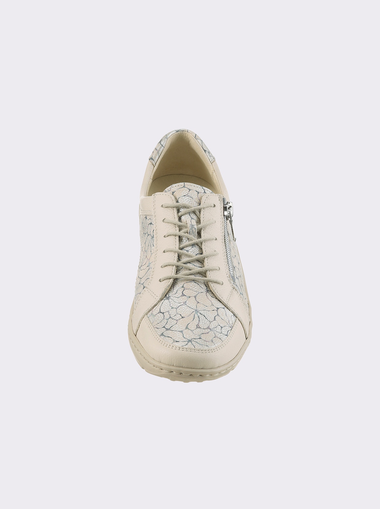 Waldläufer Schnürschuh - beige-silberfarben
