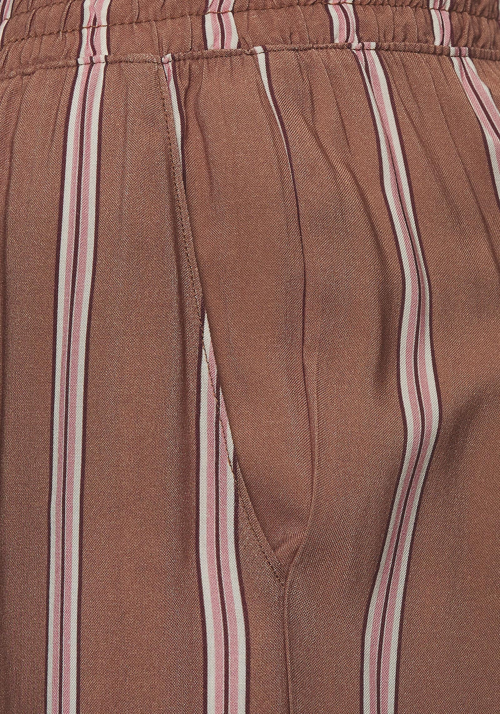 LASCANA Pyjama - marron à rayures