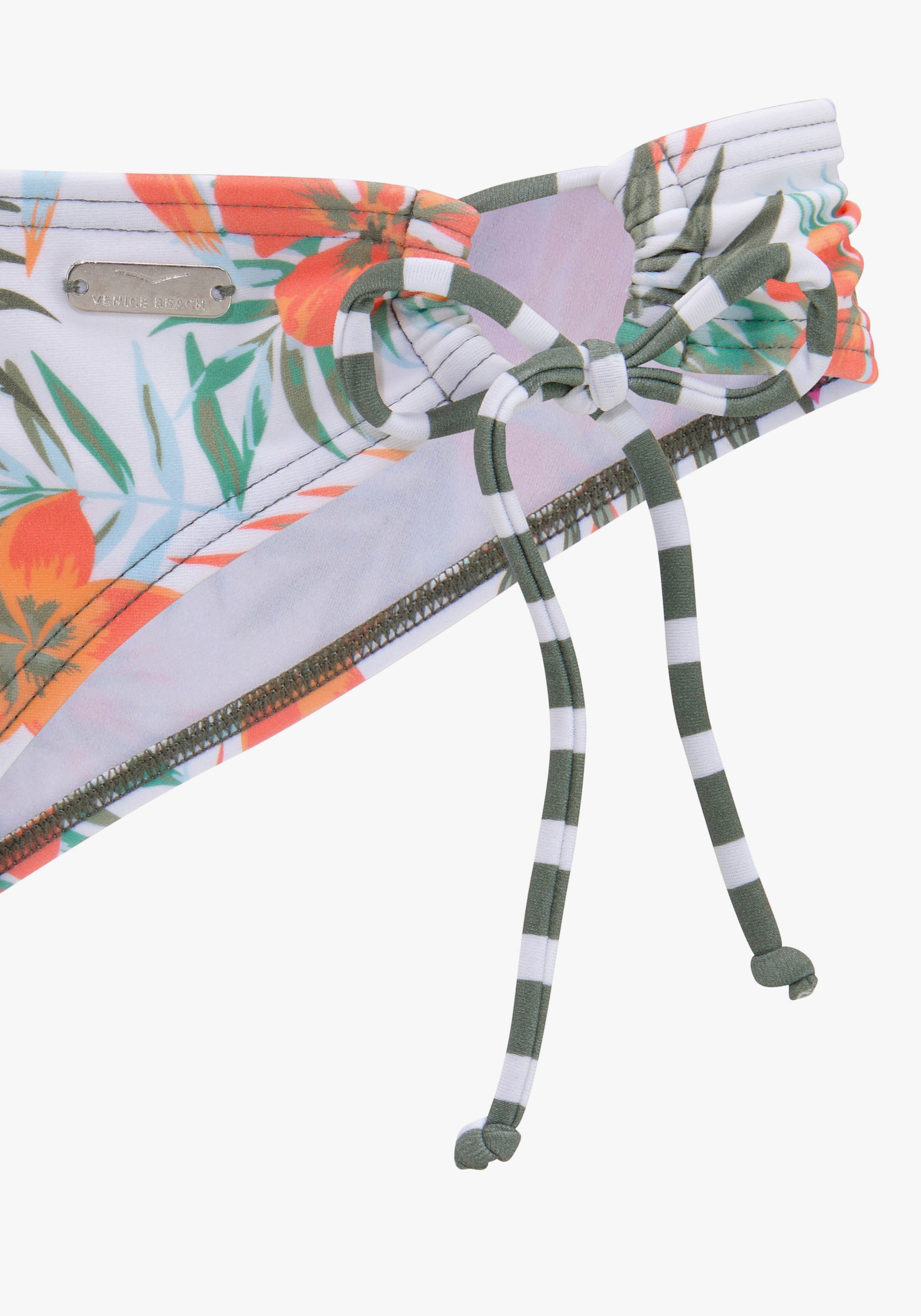 Venice Beach Bikini-Hose - weiß bedruckt
