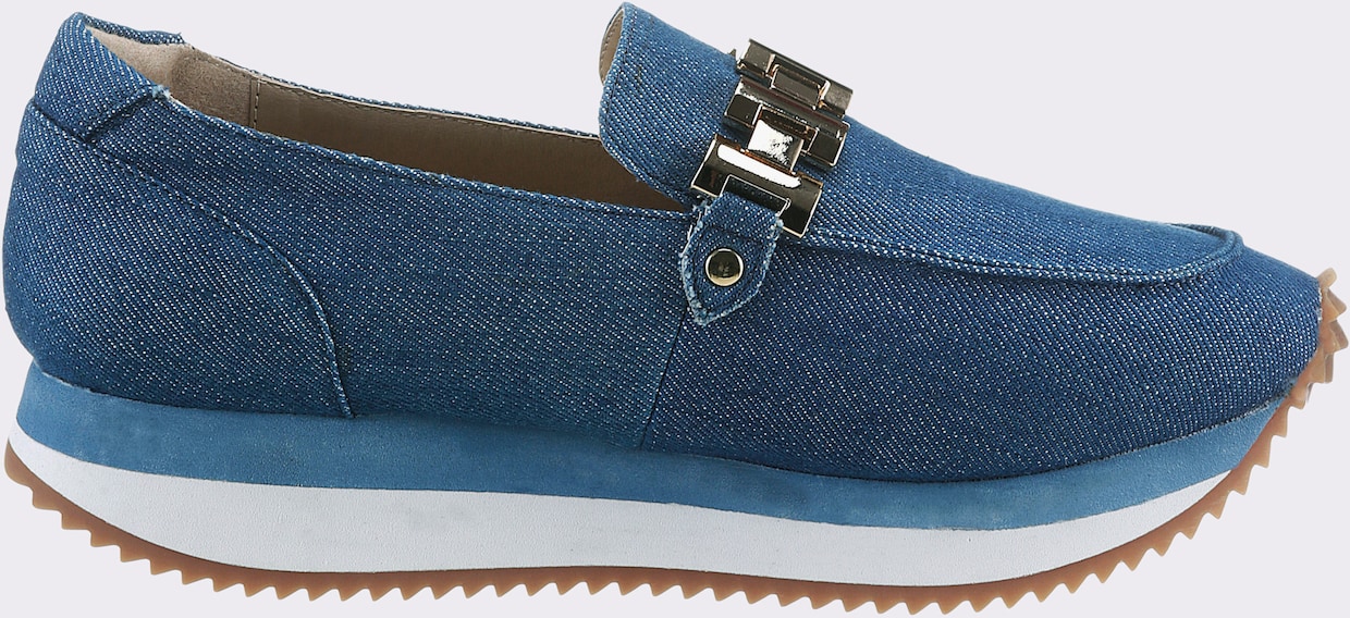 heine Slipper - jeansblau