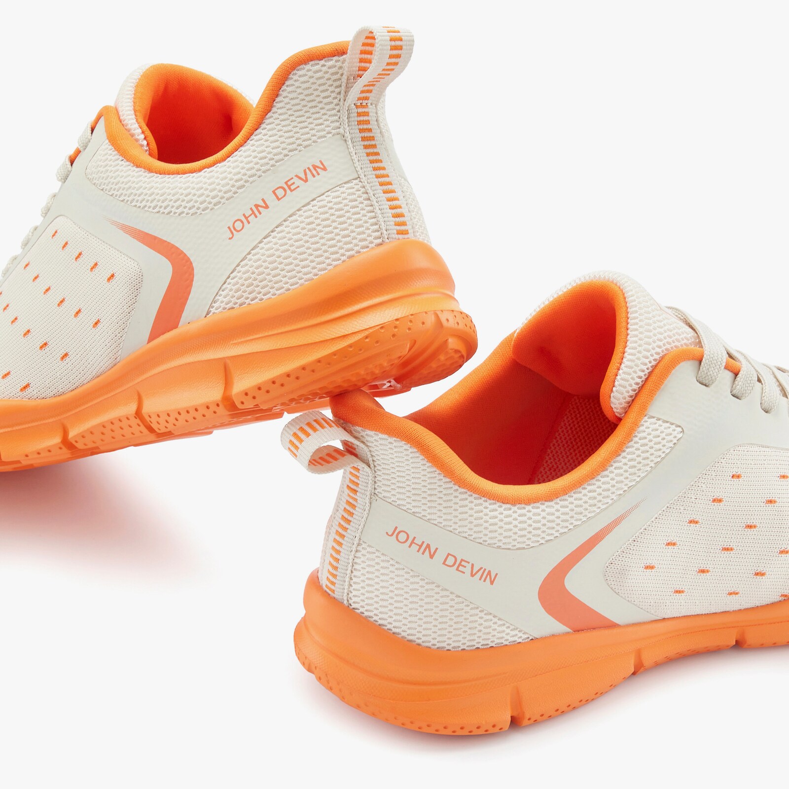 John Devin Sneaker - beige/orange