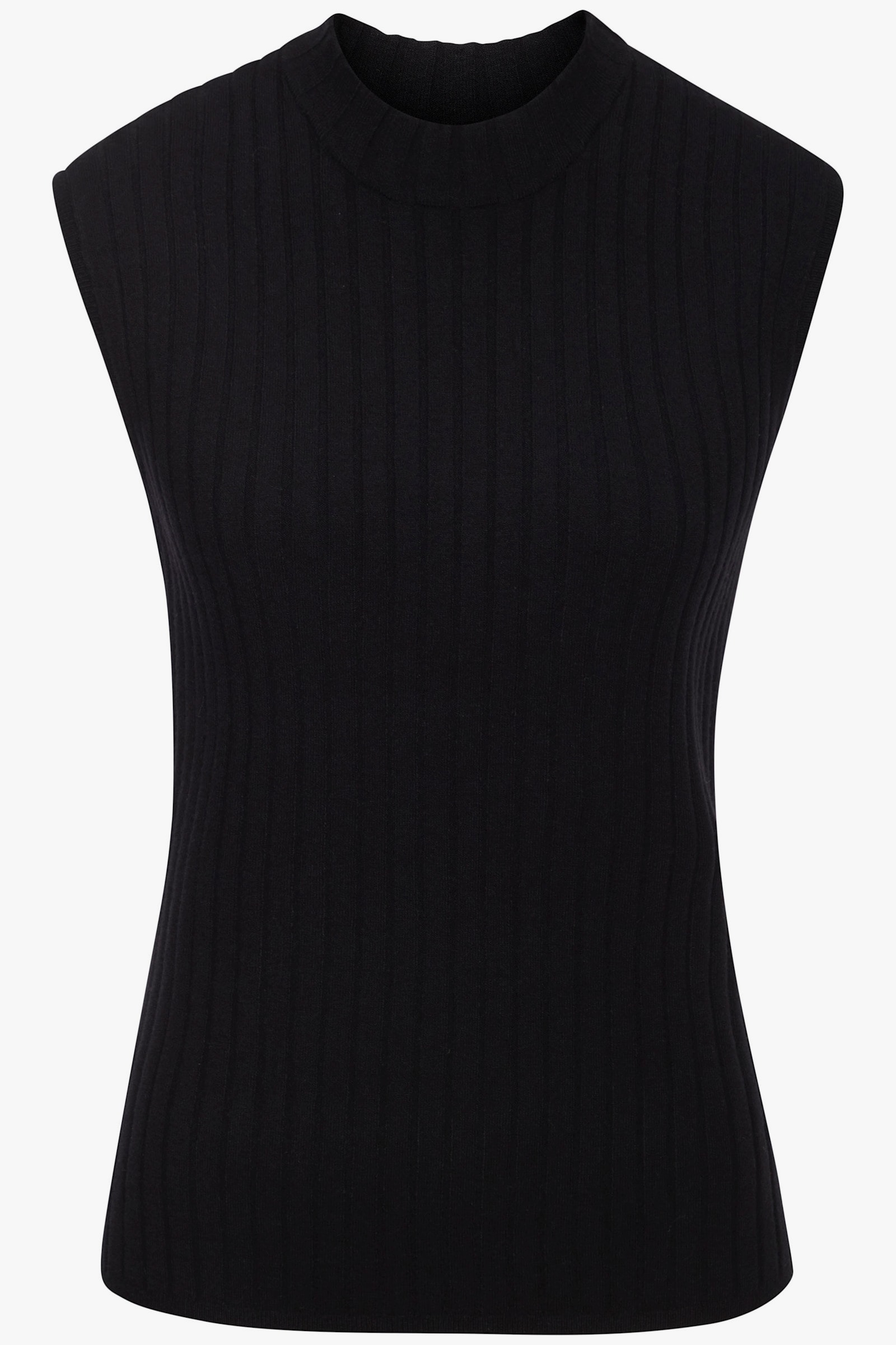 French Connection Stricktop - schwarz