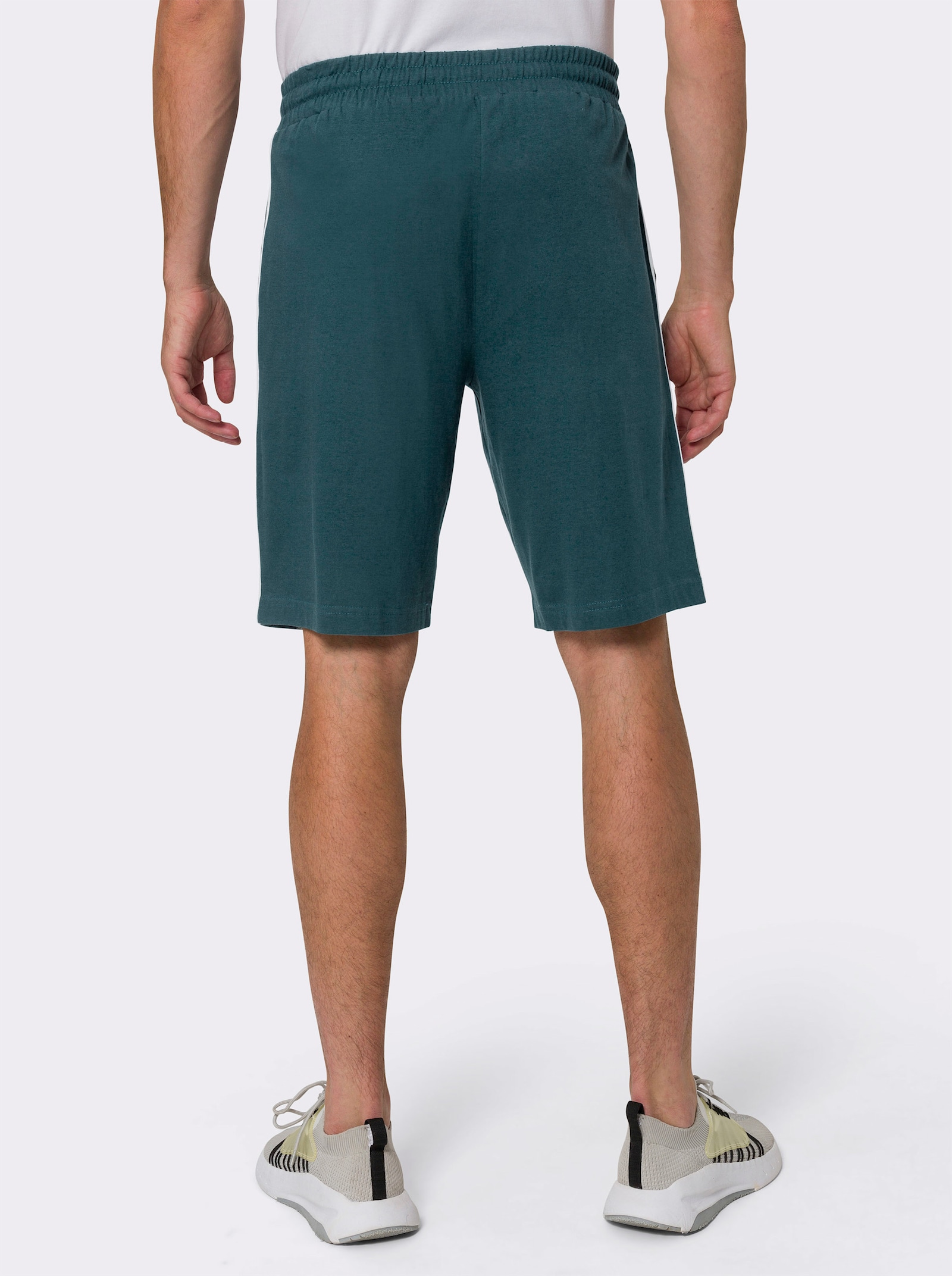 Kalhoty pro volný čas v balení po 2 kusech - námořnická modrá + petrolejová