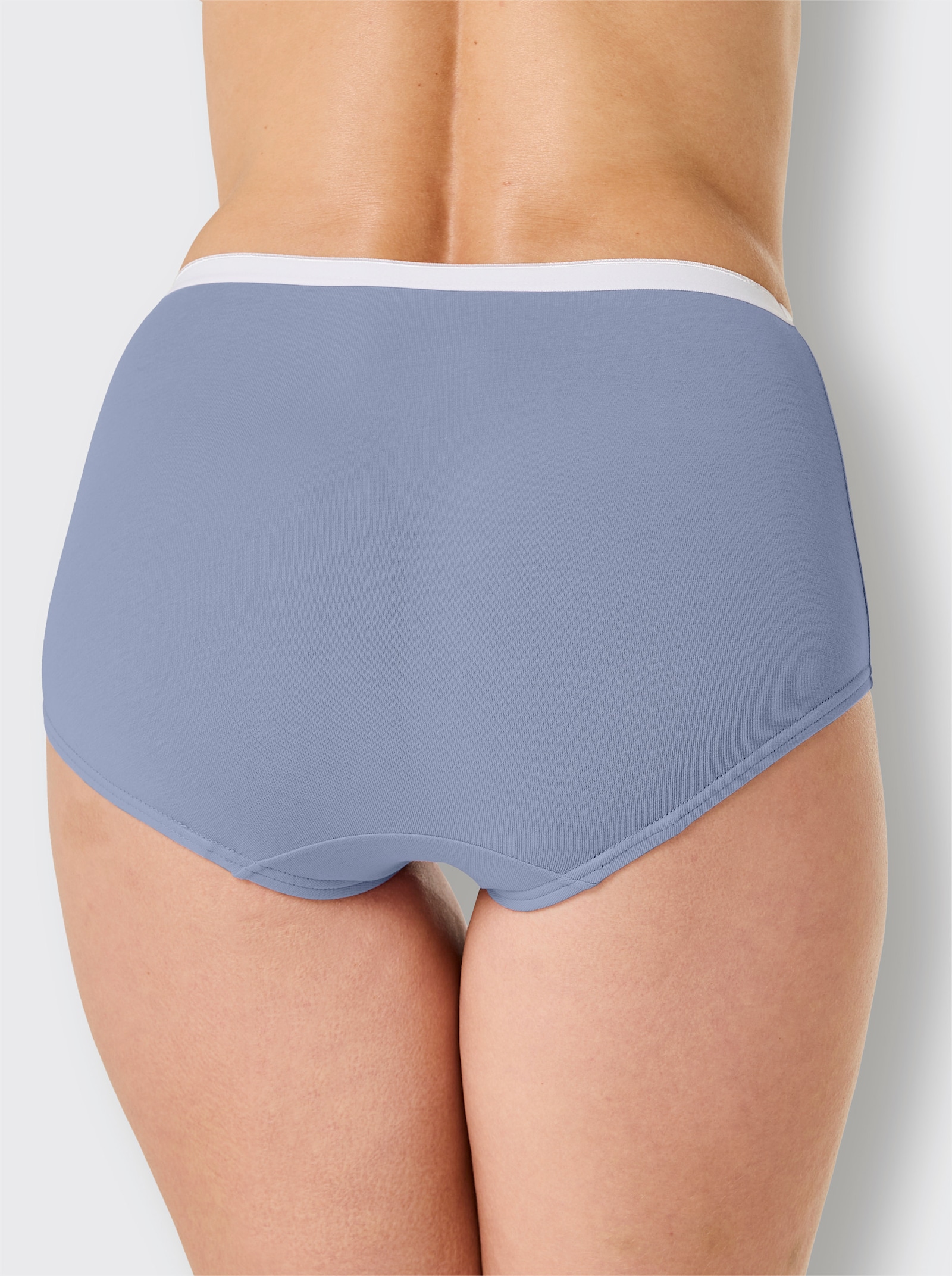 wäschepur Taillenslip - aqua + orchidee + zitrone + taubenblau