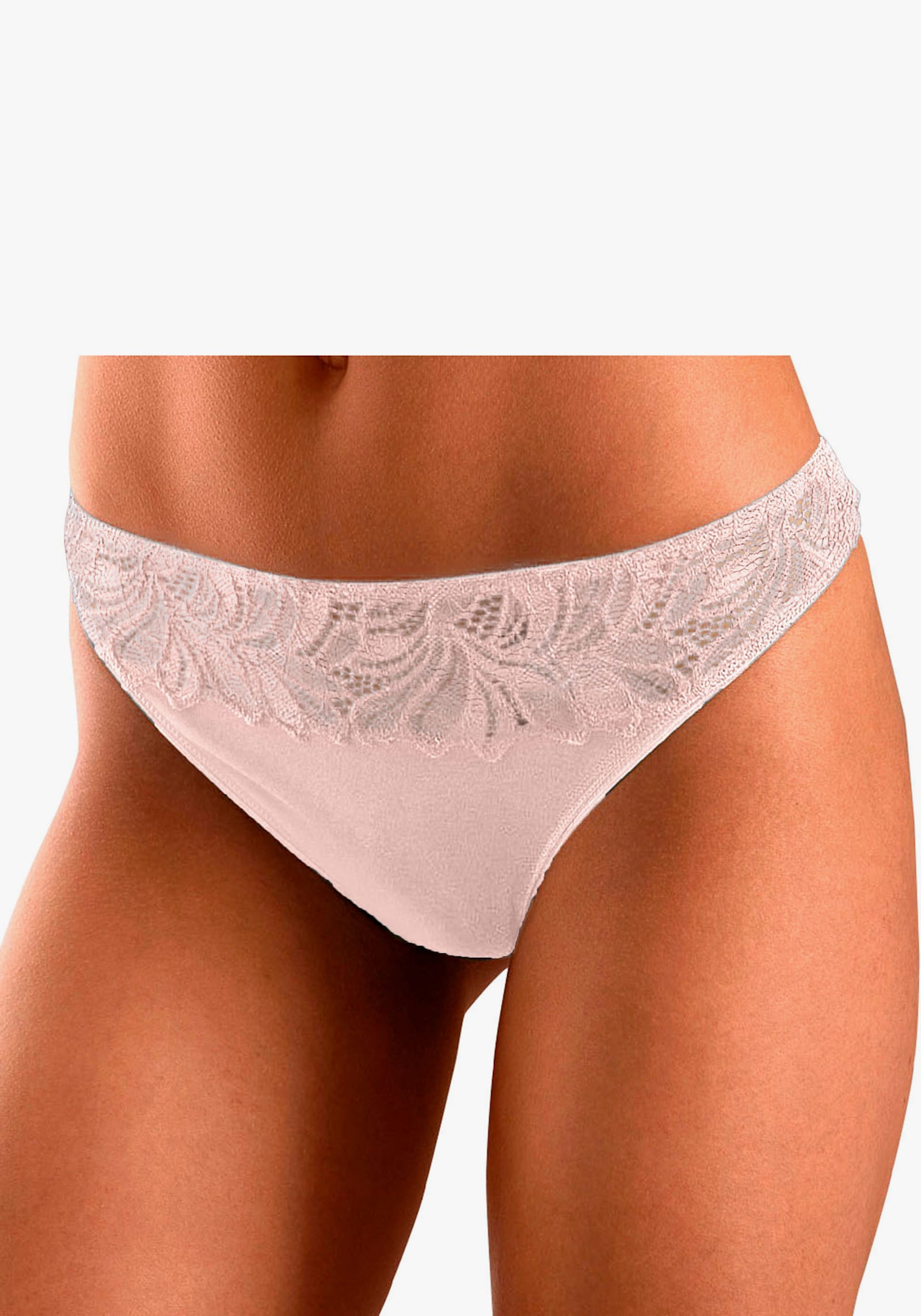Vivance String - roze, taupe, crème
