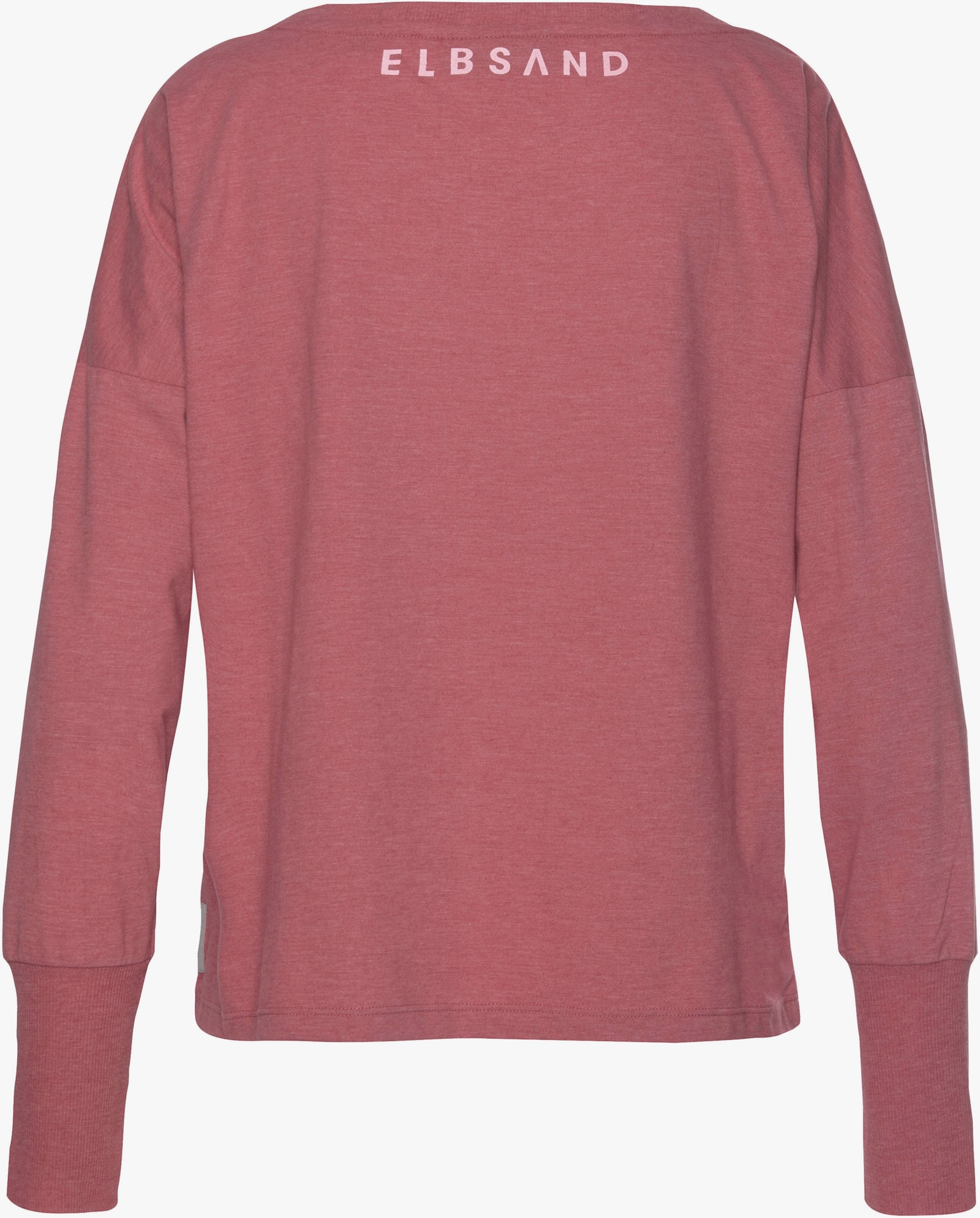 Elbsand Longsleeve - mauve meliert