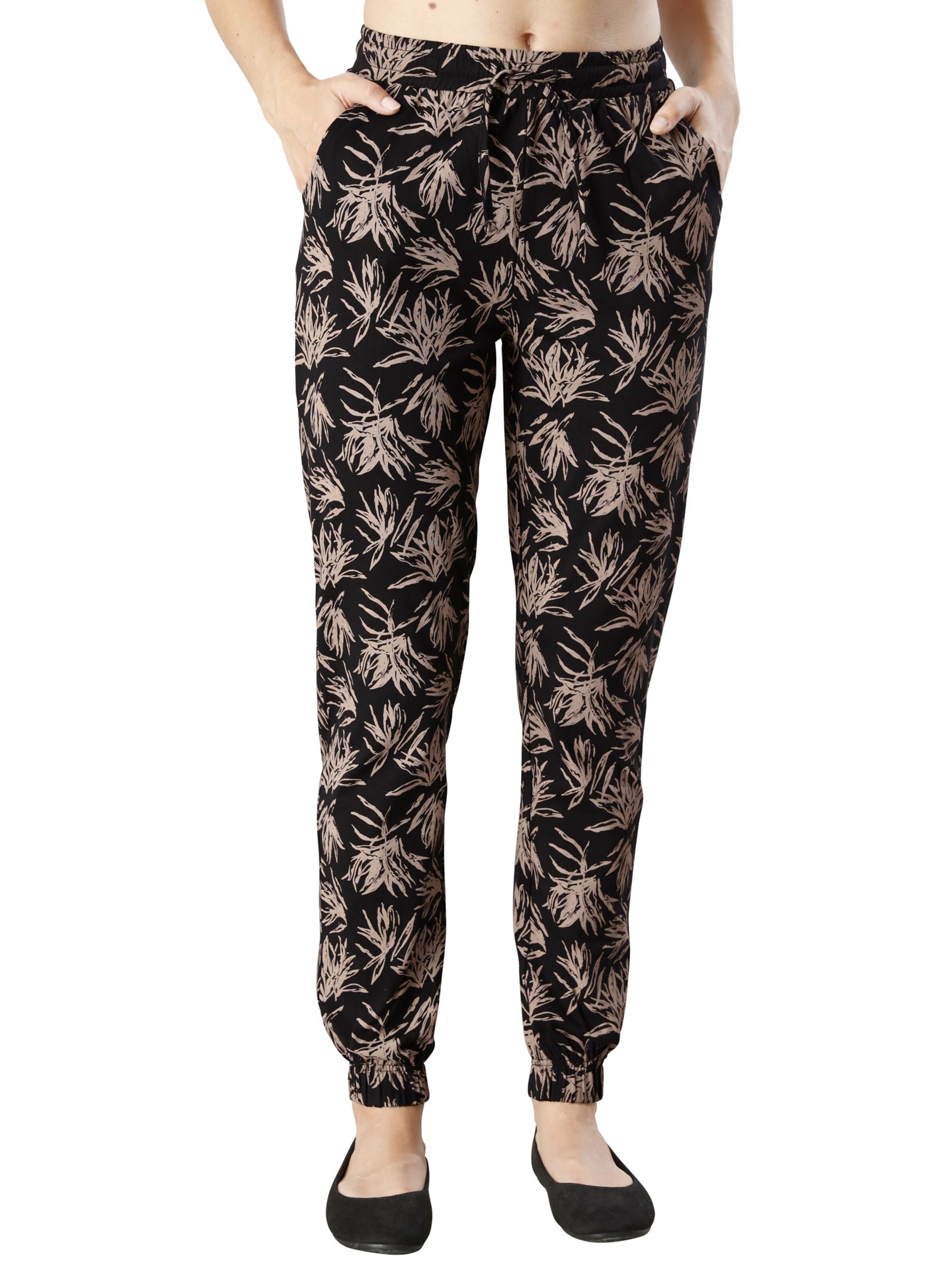 Freizeithose - schwarz-sesam